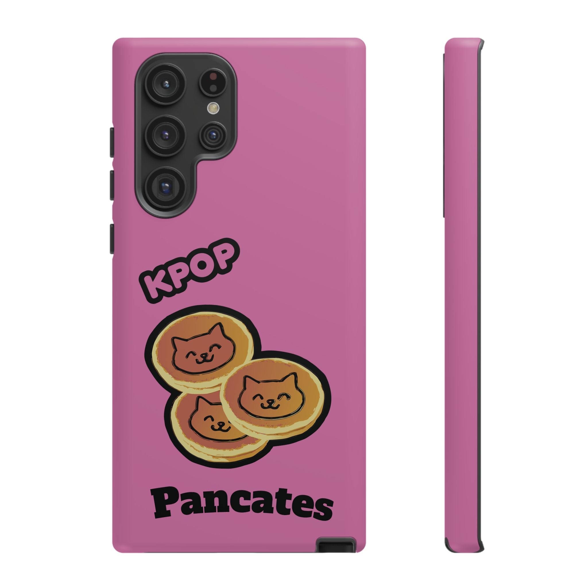 KPOP Style Pancates Pink Smartphone Tough Cases