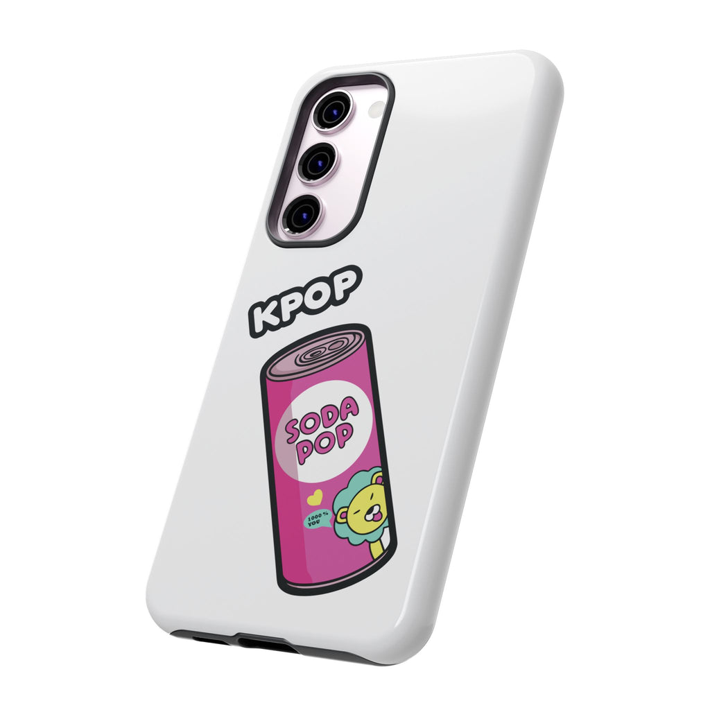 KPOP Style Soda Pop White Smartphone Tough Cases