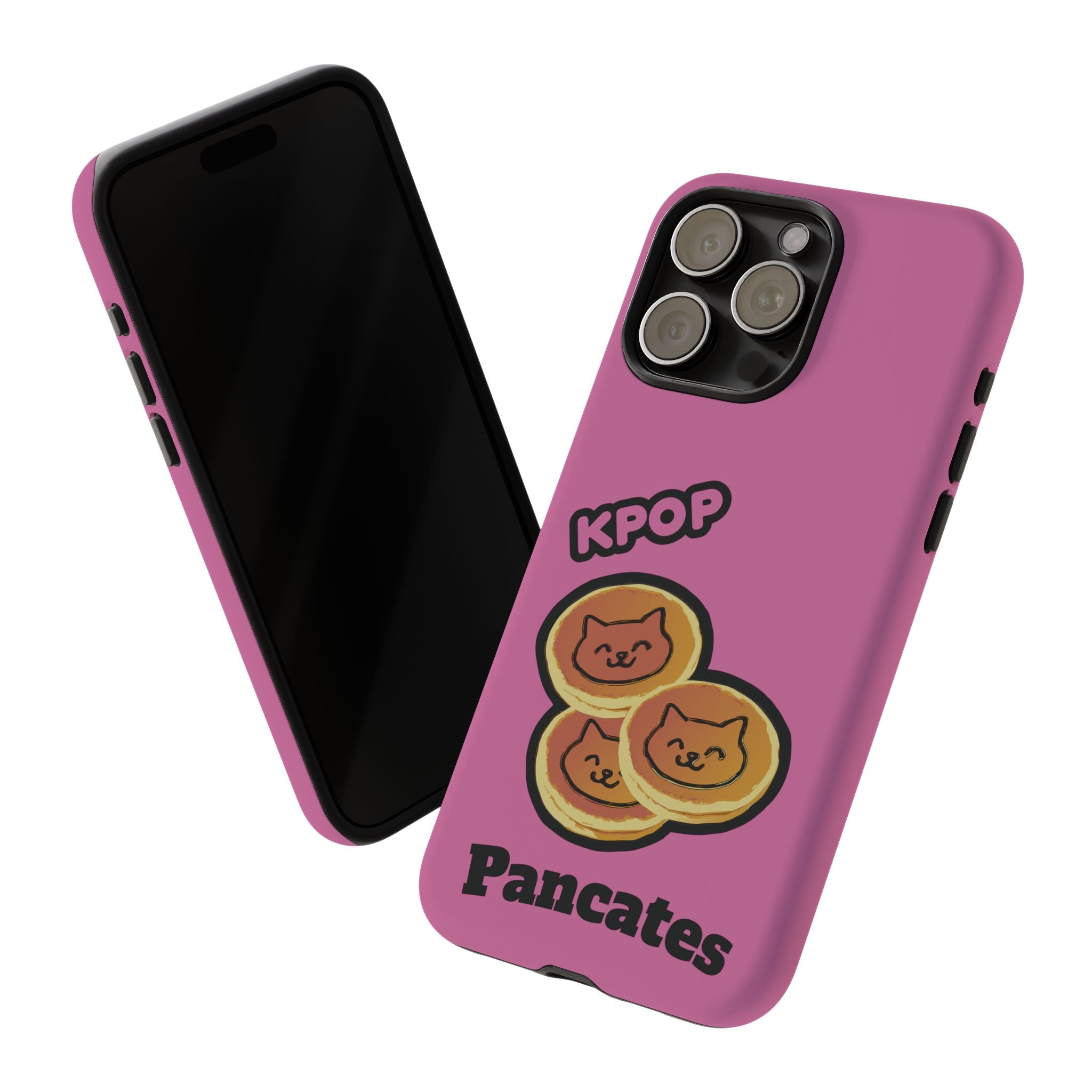 KPOP Style Pancates Pink Smartphone Tough Cases