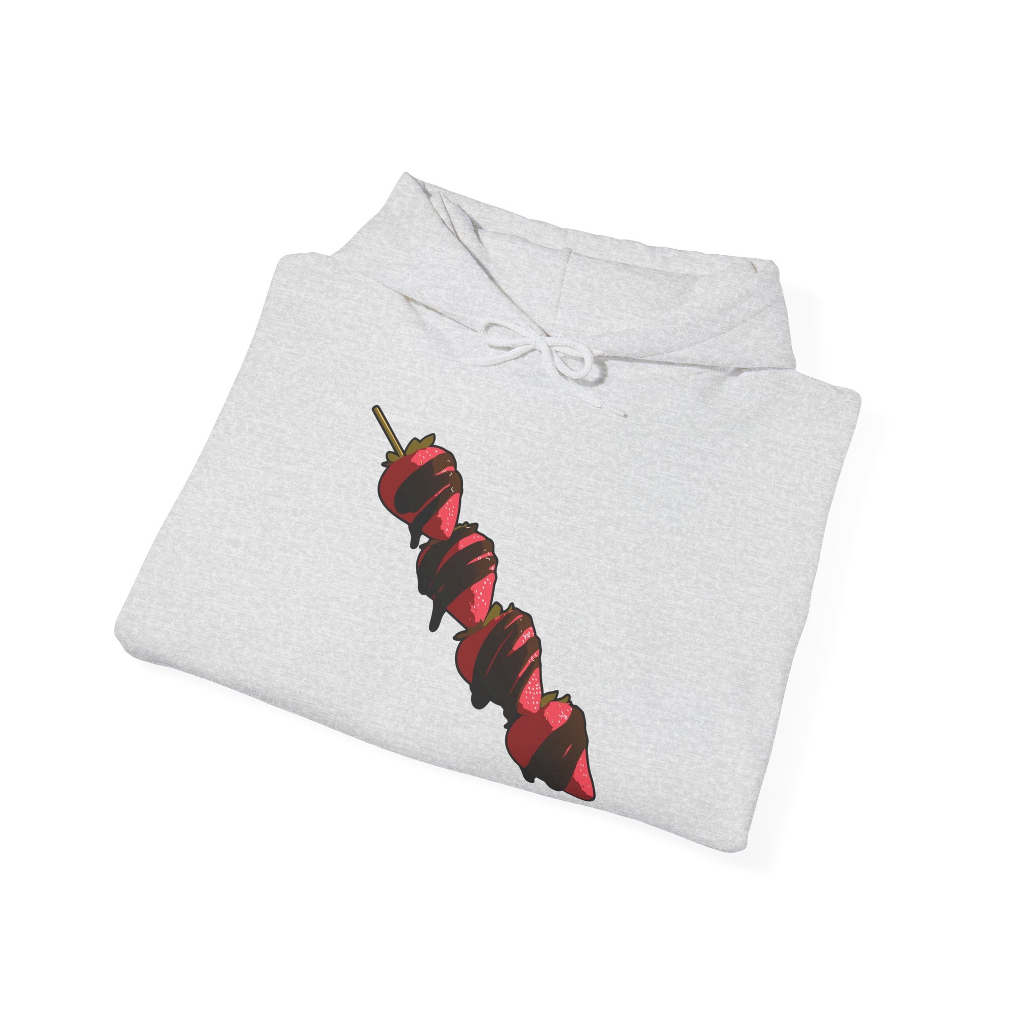 Erdbeer Fruchtspieß / Strawberry Fruit Skewer Style Unisex Heavy Blend™ Hooded Sweatshirt