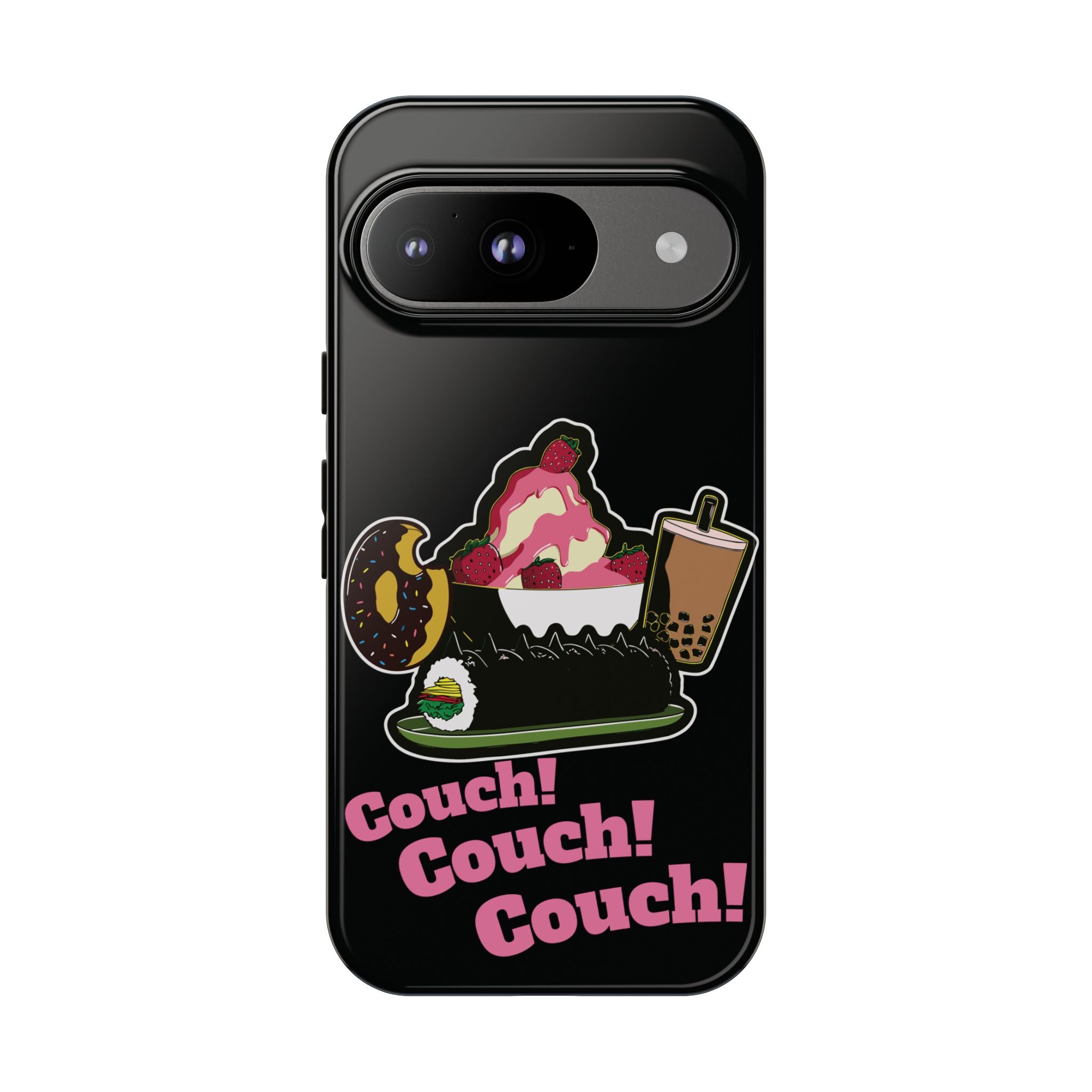 KPOP Style Black Couch Couch Couch Smartphone Tough Cases