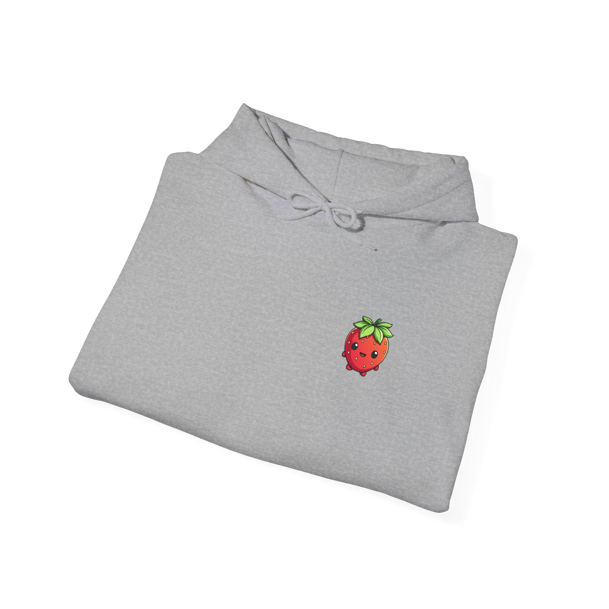 Strawberry / Erdbeer Minimampf Style Unisex Heavy Blend™ Hooded Sweatshirt