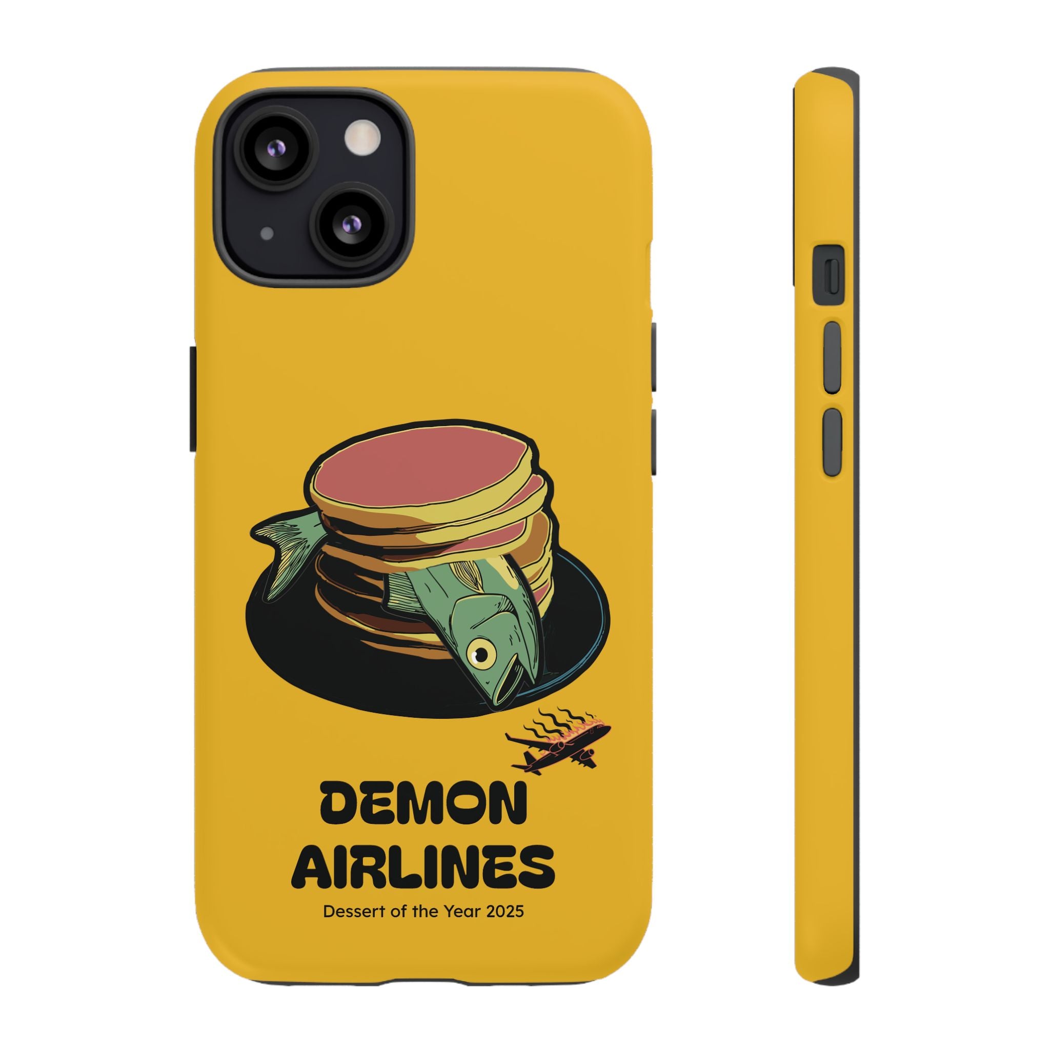 KPOP Style Fish Pancakes Yellow Smartphone Tough Cases