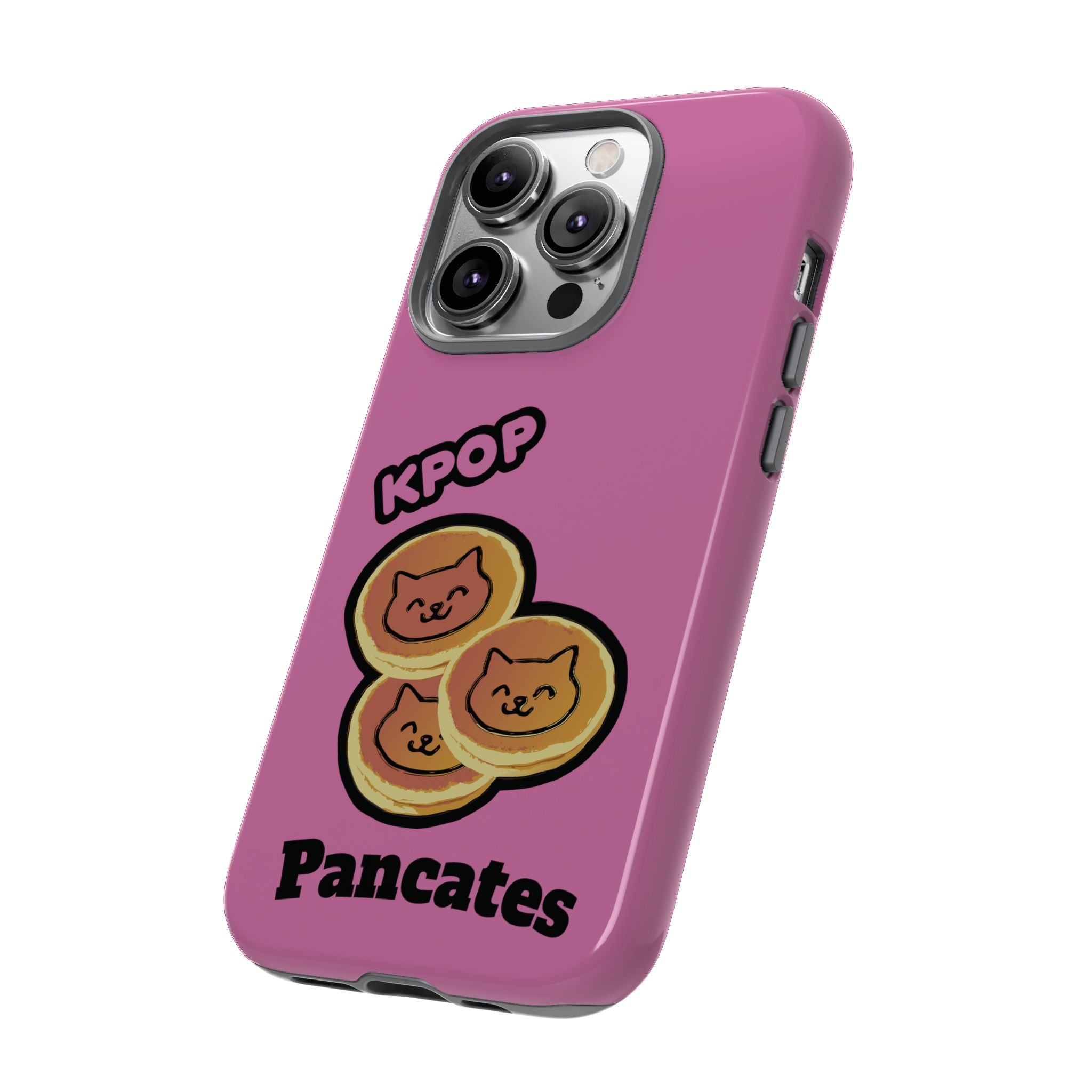 KPOP Style Pancates Pink Smartphone Tough Cases