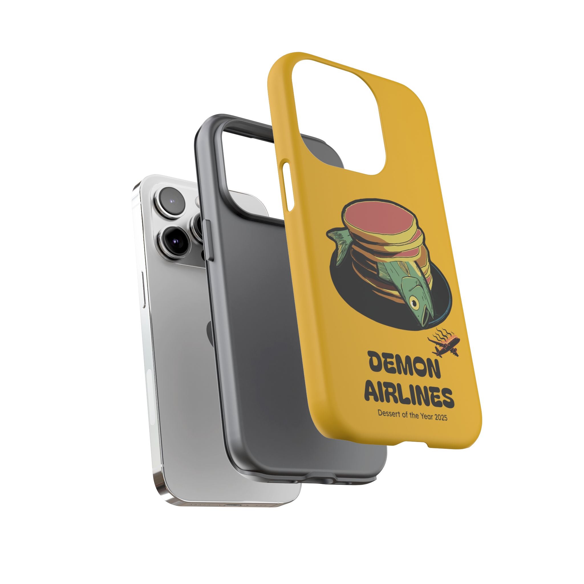 KPOP Style Fish Pancakes Yellow Smartphone Tough Cases