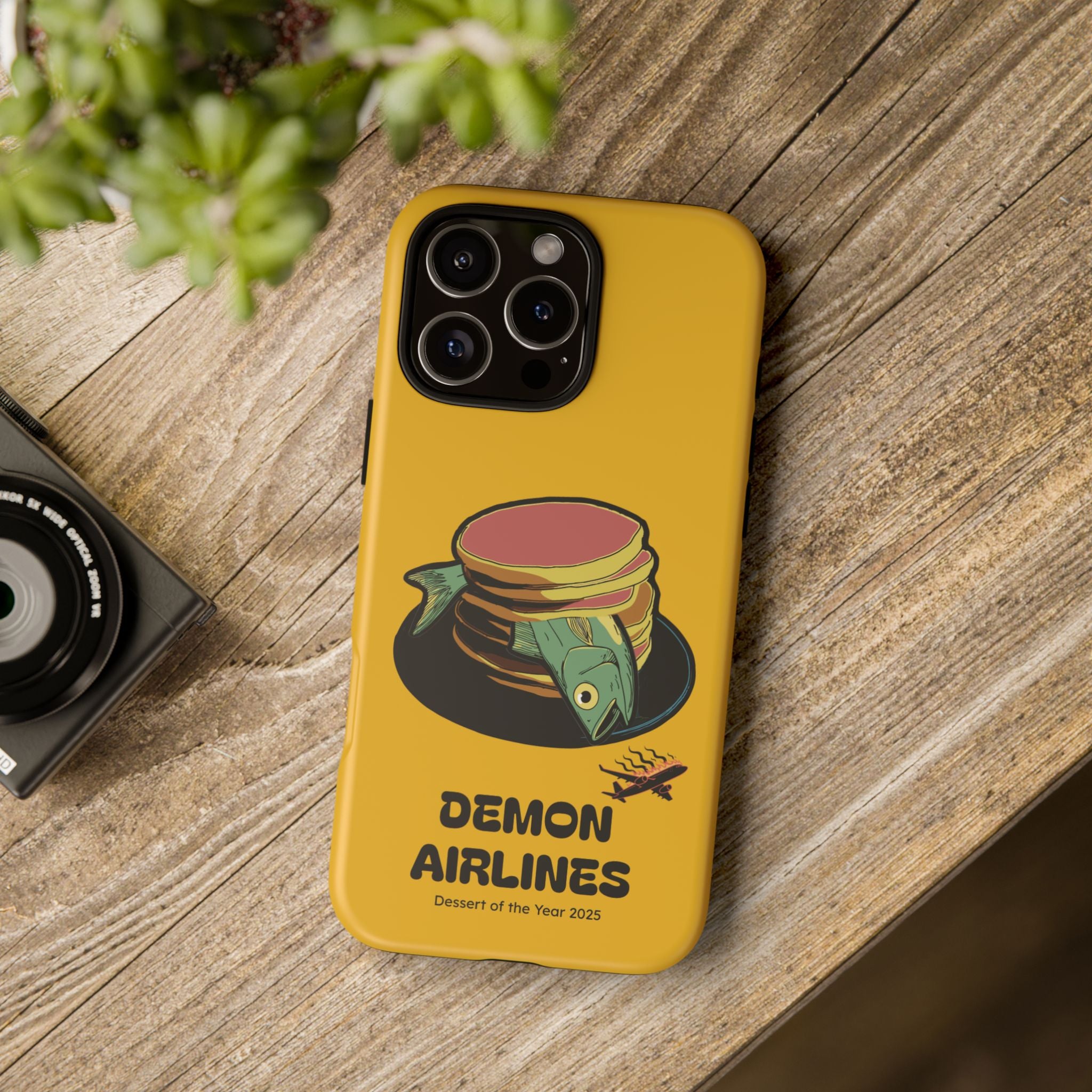KPOP Style Fish Pancakes Yellow Smartphone Tough Cases