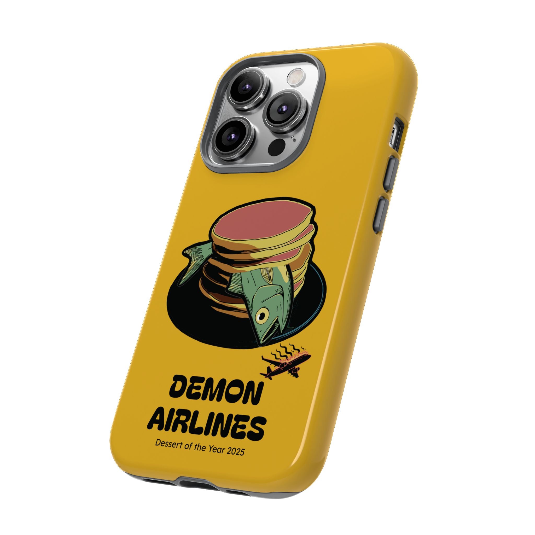 KPOP Style Fish Pancakes Yellow Smartphone Tough Cases