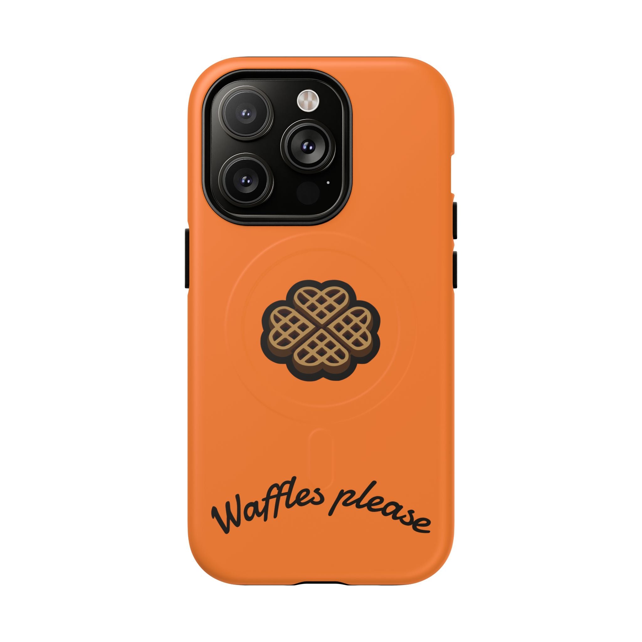 Heart Waffles Style Tough Magnetic Cases