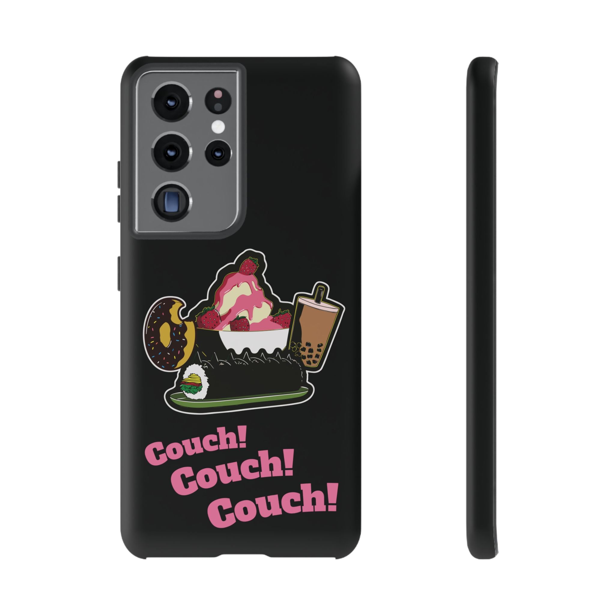 KPOP Style Black Couch Couch Couch Smartphone Tough Cases