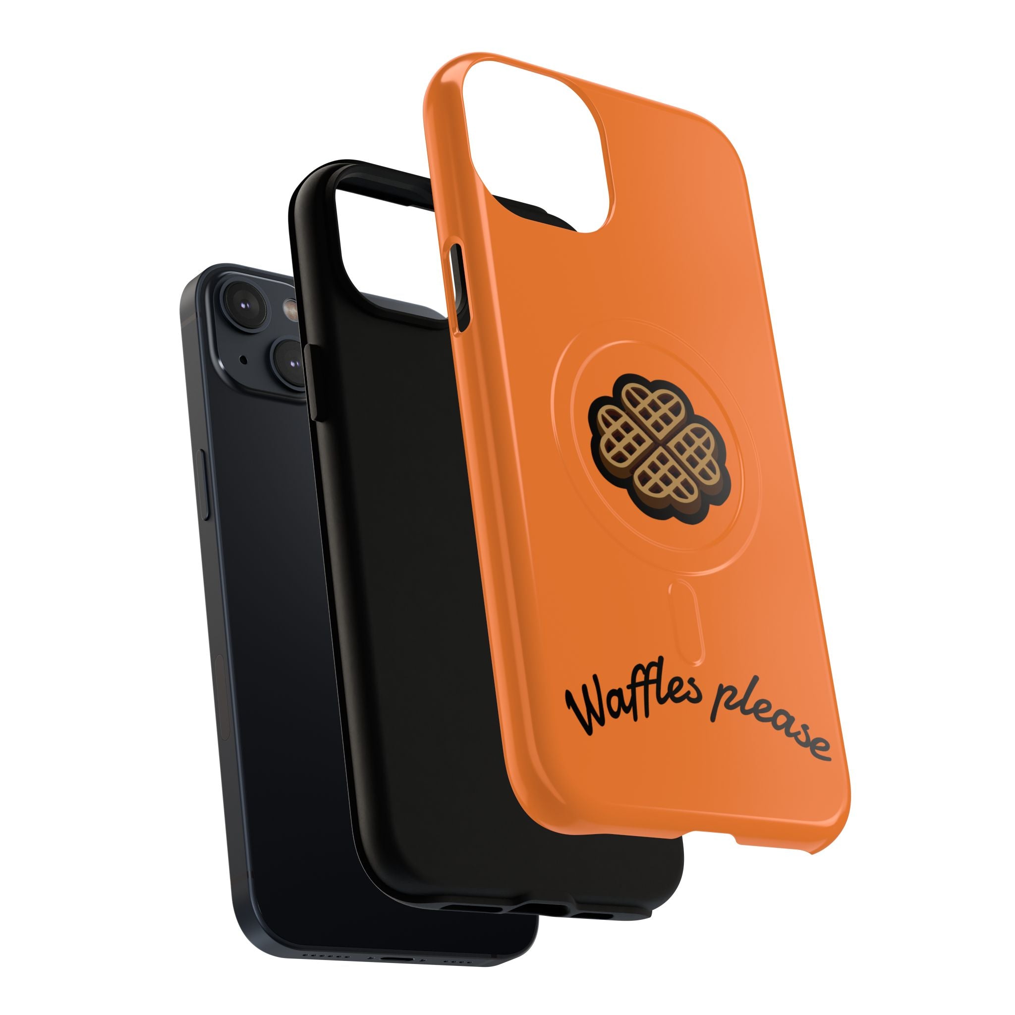 Heart Waffles Style Tough Magnetic Cases