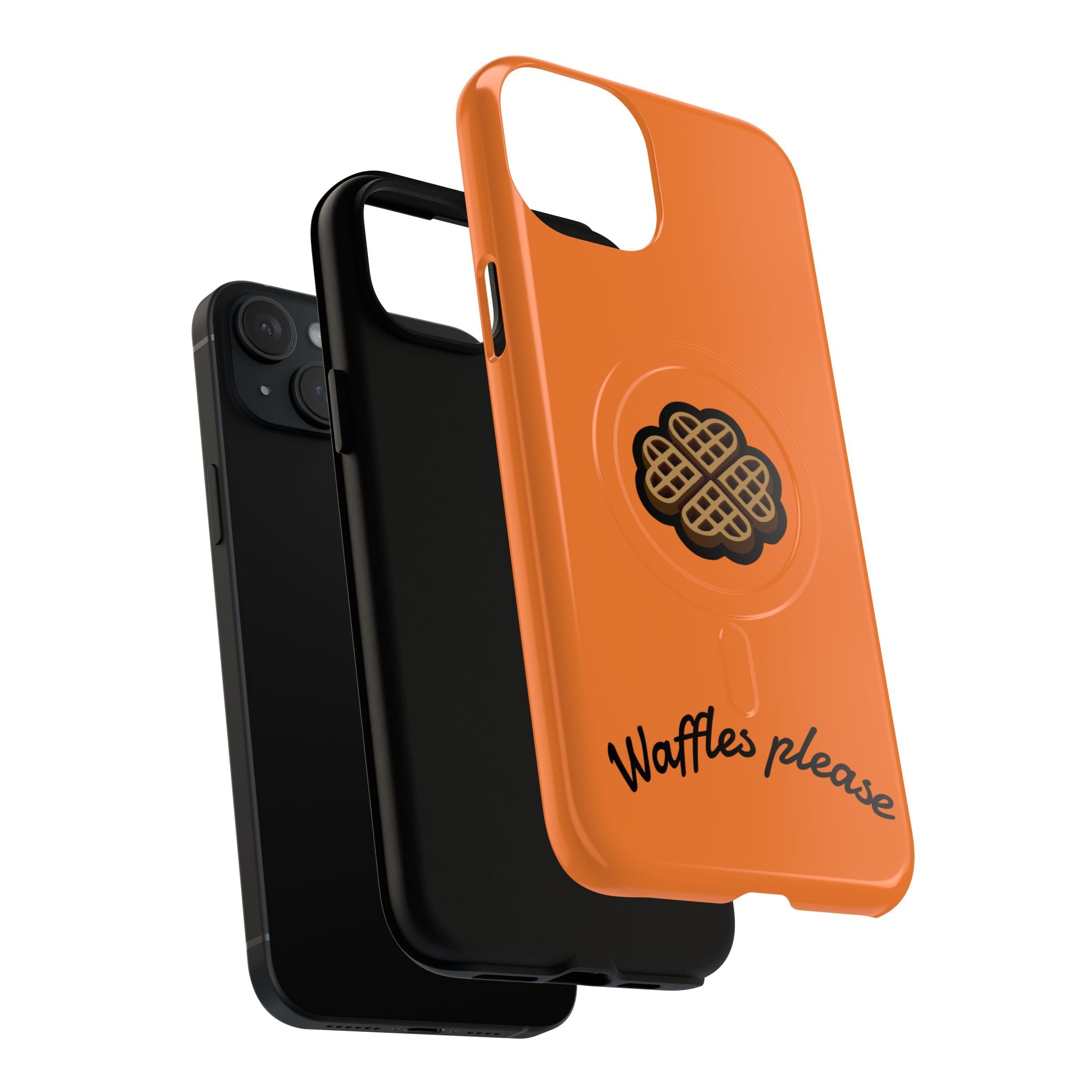 Heart Waffles Style Tough Magnetic Cases
