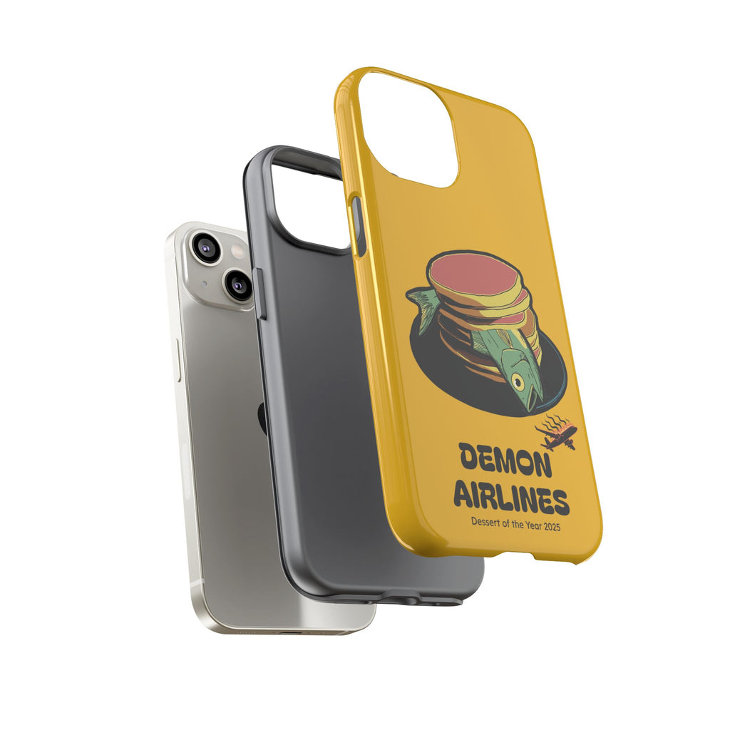 KPOP Style Fish Pancakes Yellow Smartphone Tough Cases