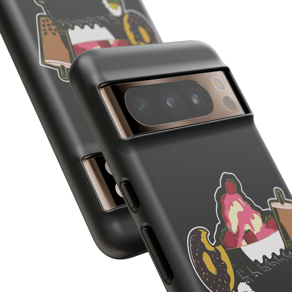 KPOP Style Black Couch Couch Couch Smartphone Tough Cases