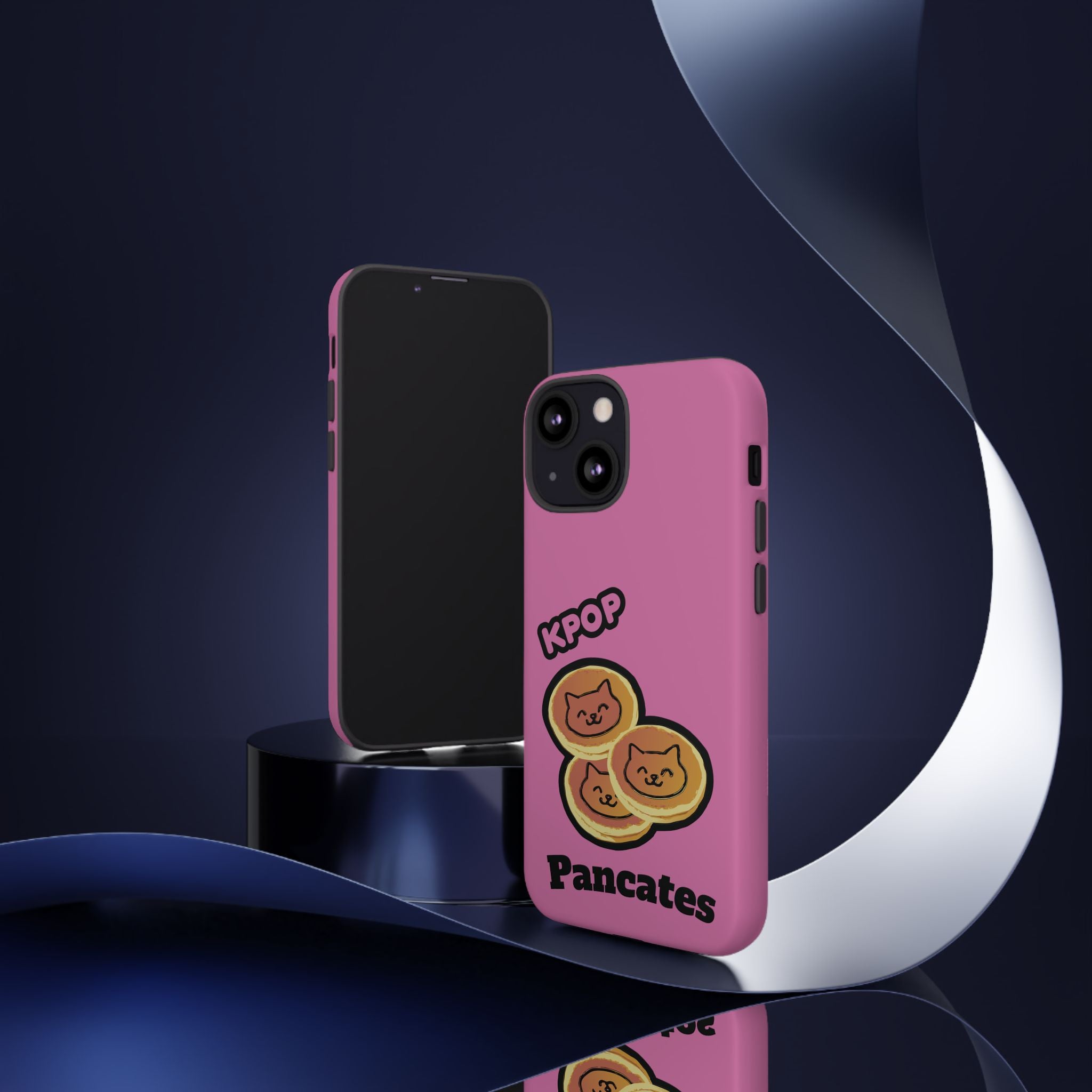 KPOP Style Pancates Pink Smartphone Tough Cases