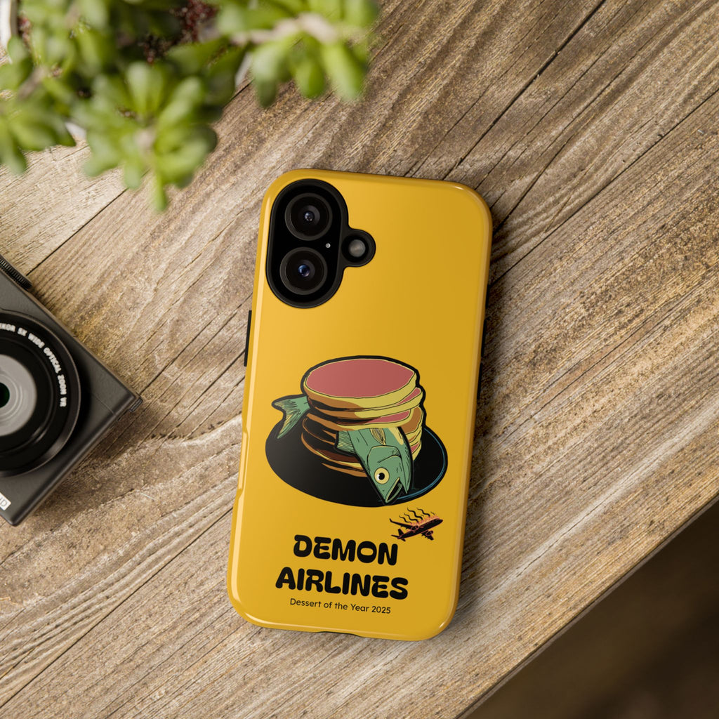 KPOP Style Fish Pancakes Yellow Smartphone Tough Cases