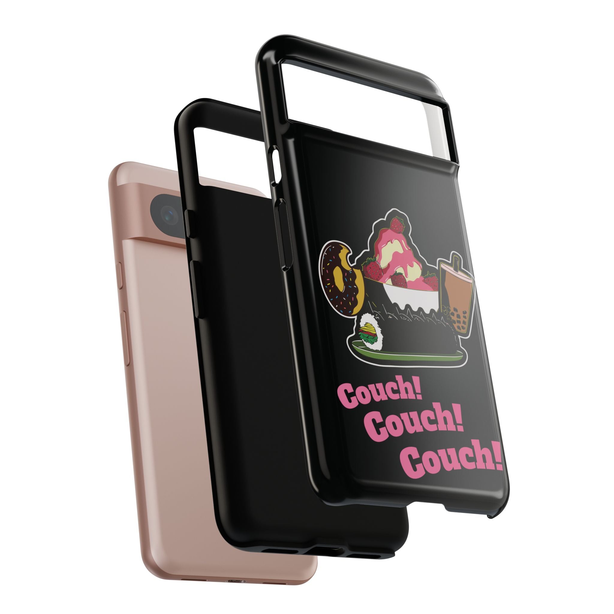 KPOP Style Black Couch Couch Couch Smartphone Tough Cases