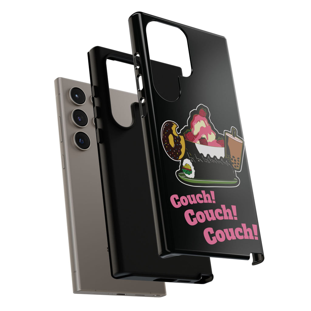 KPOP Style Black Couch Couch Couch Smartphone Tough Cases