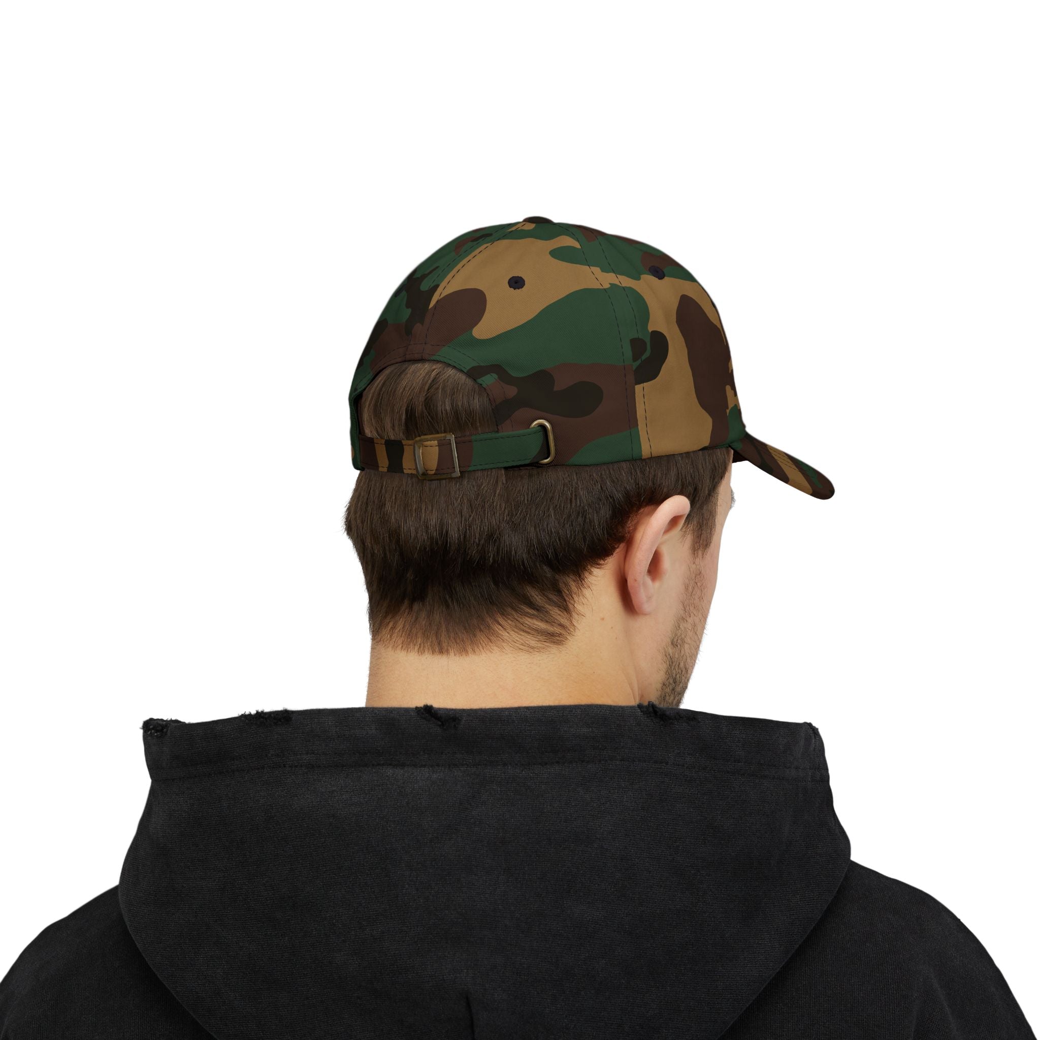 Mini Heart Waffle Style Classic Dad Cap (Embroidery)