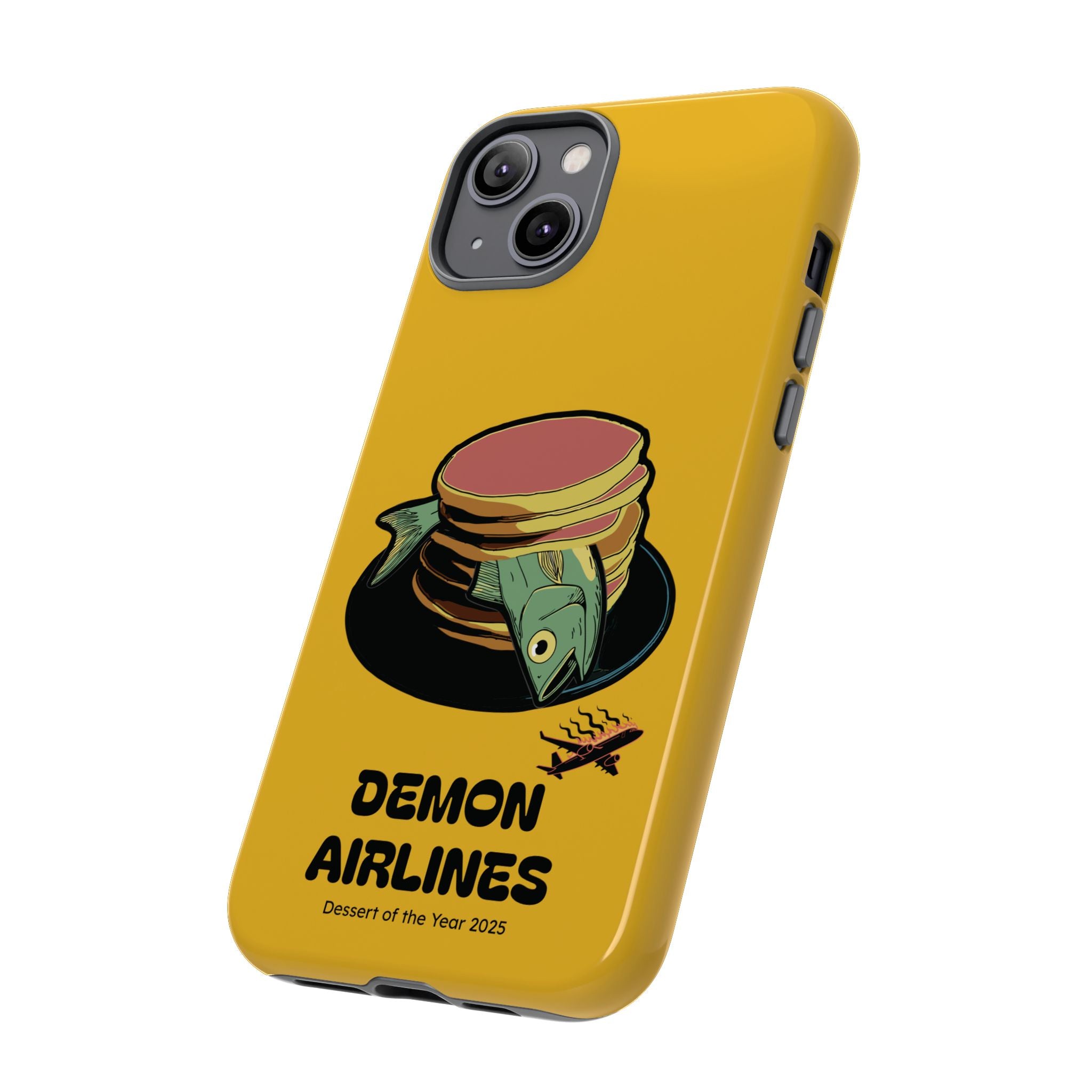 KPOP Style Fish Pancakes Yellow Smartphone Tough Cases