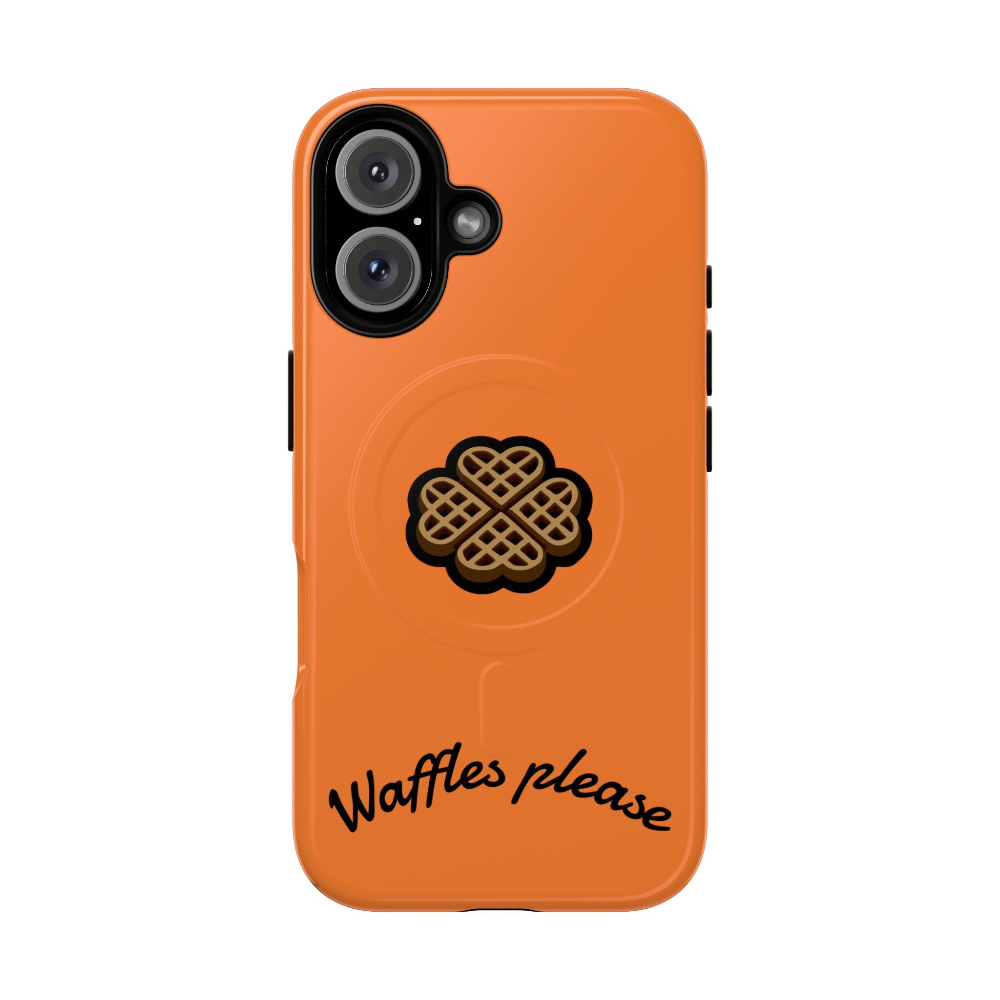 Heart Waffles Style Tough Magnetic Cases