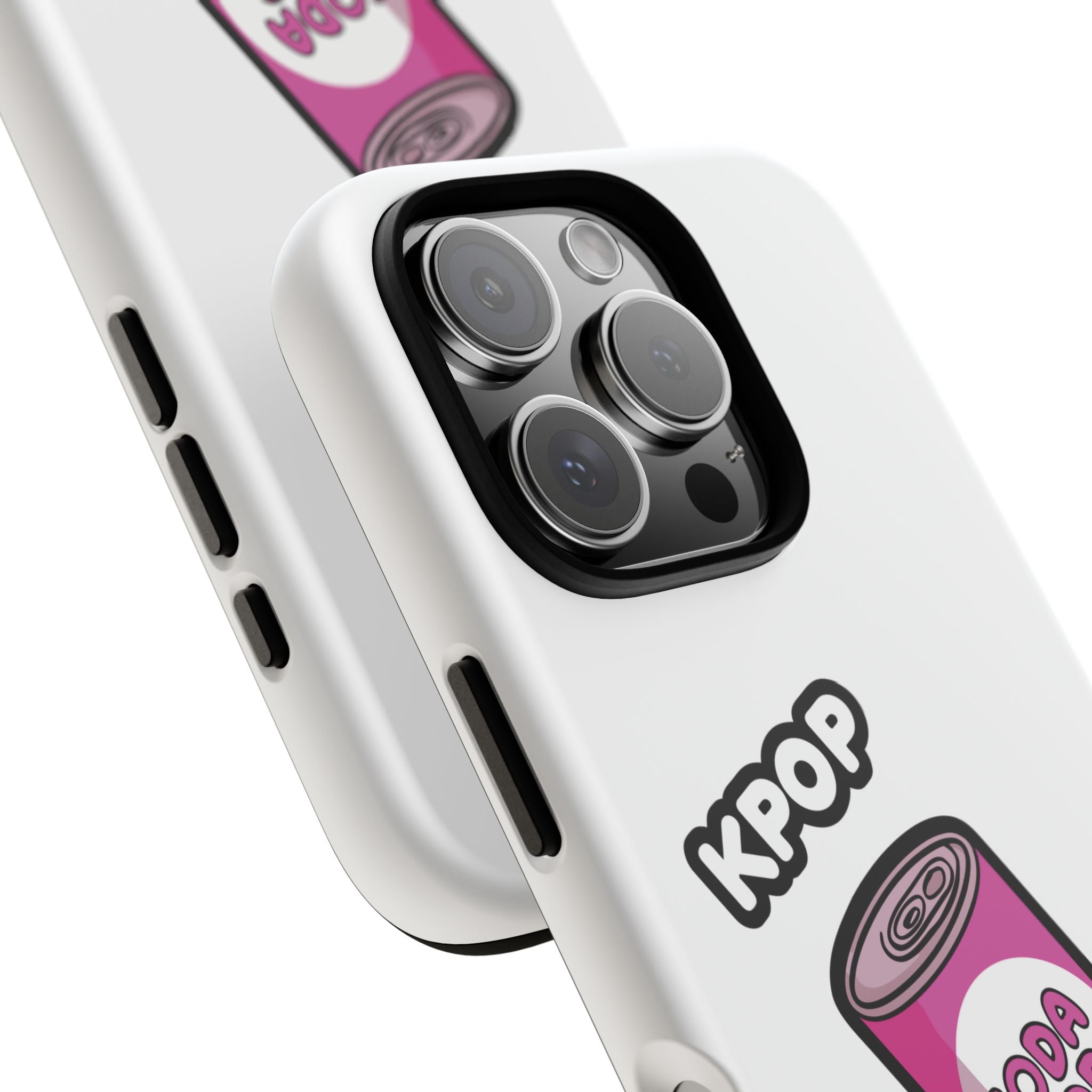 KPOP Style Soda Pop White Smartphone Tough Cases