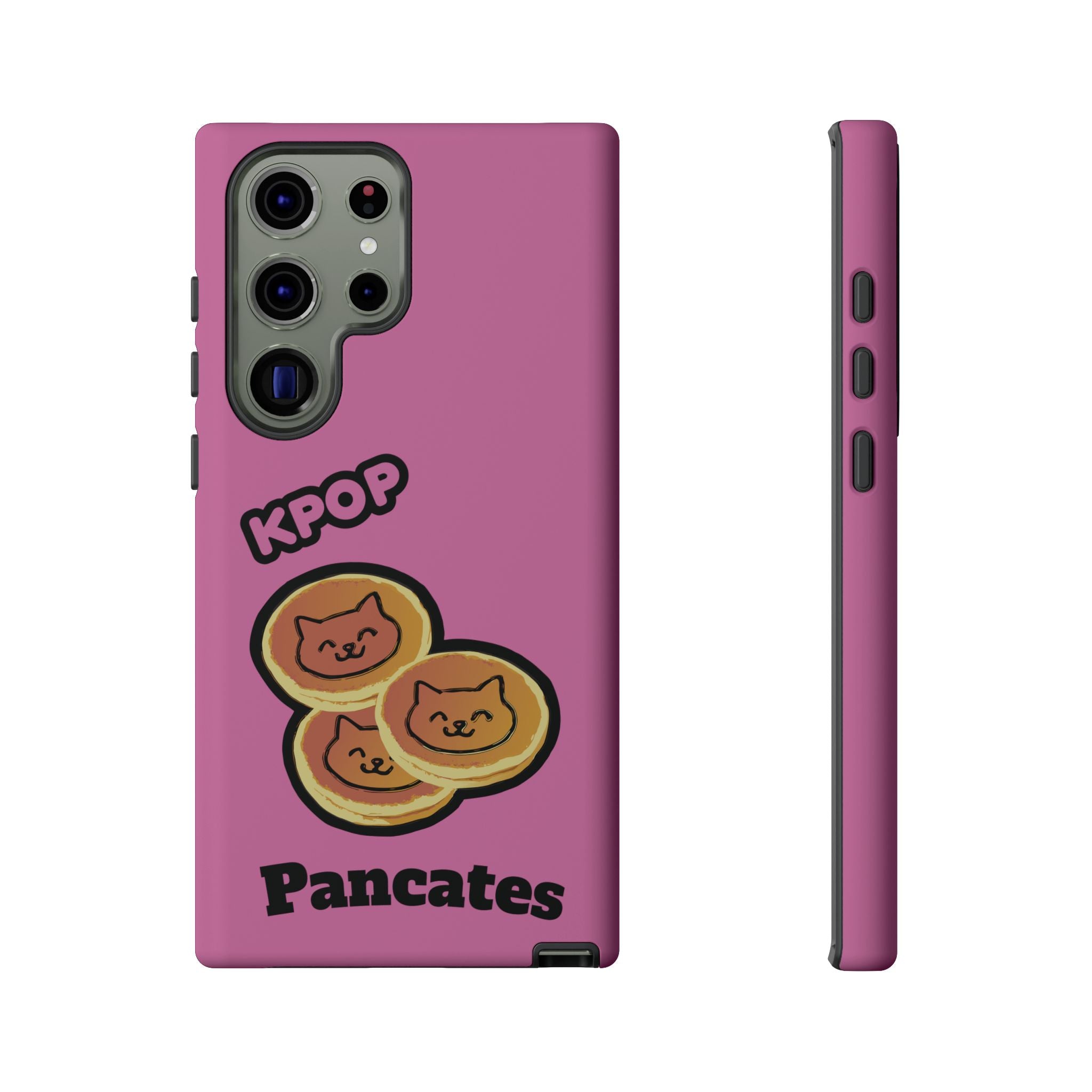 KPOP Style Pancates Pink Smartphone Tough Cases