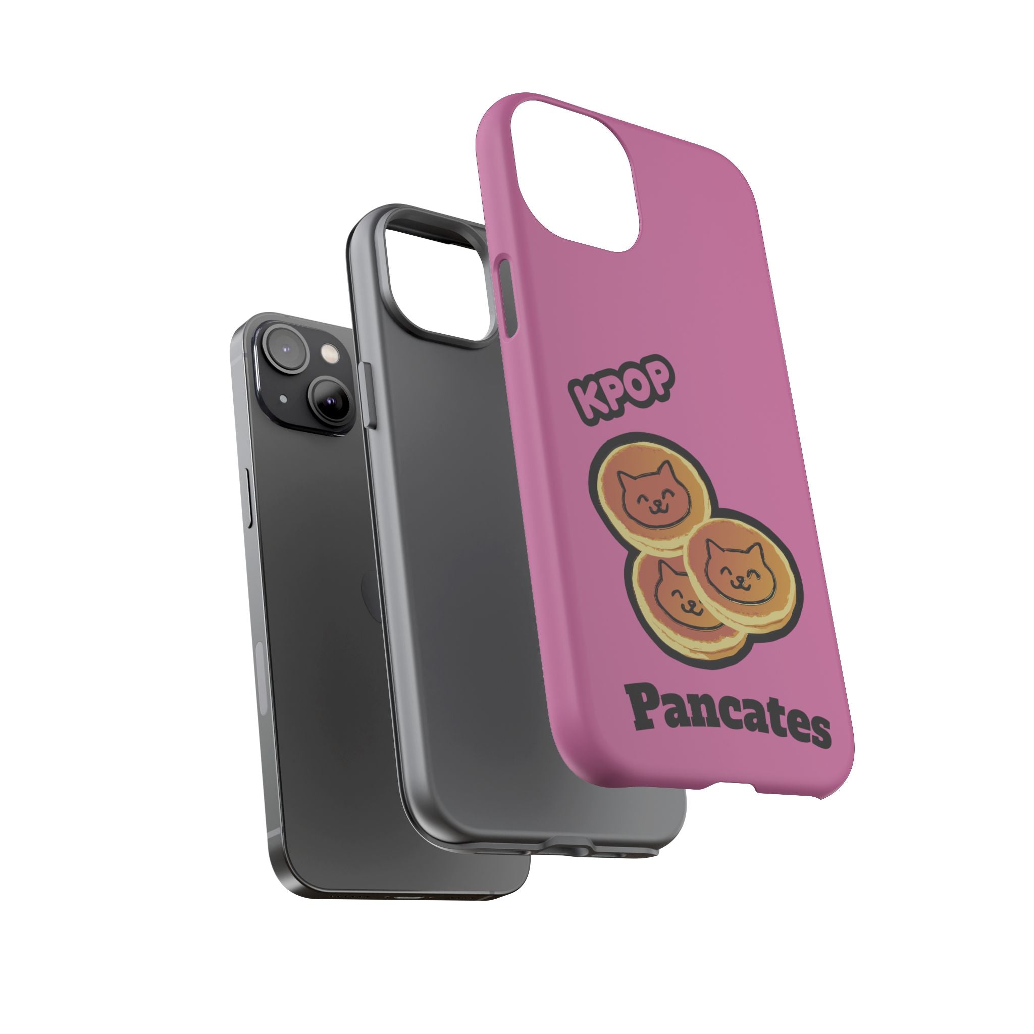 KPOP Style Pancates Pink Smartphone Tough Cases