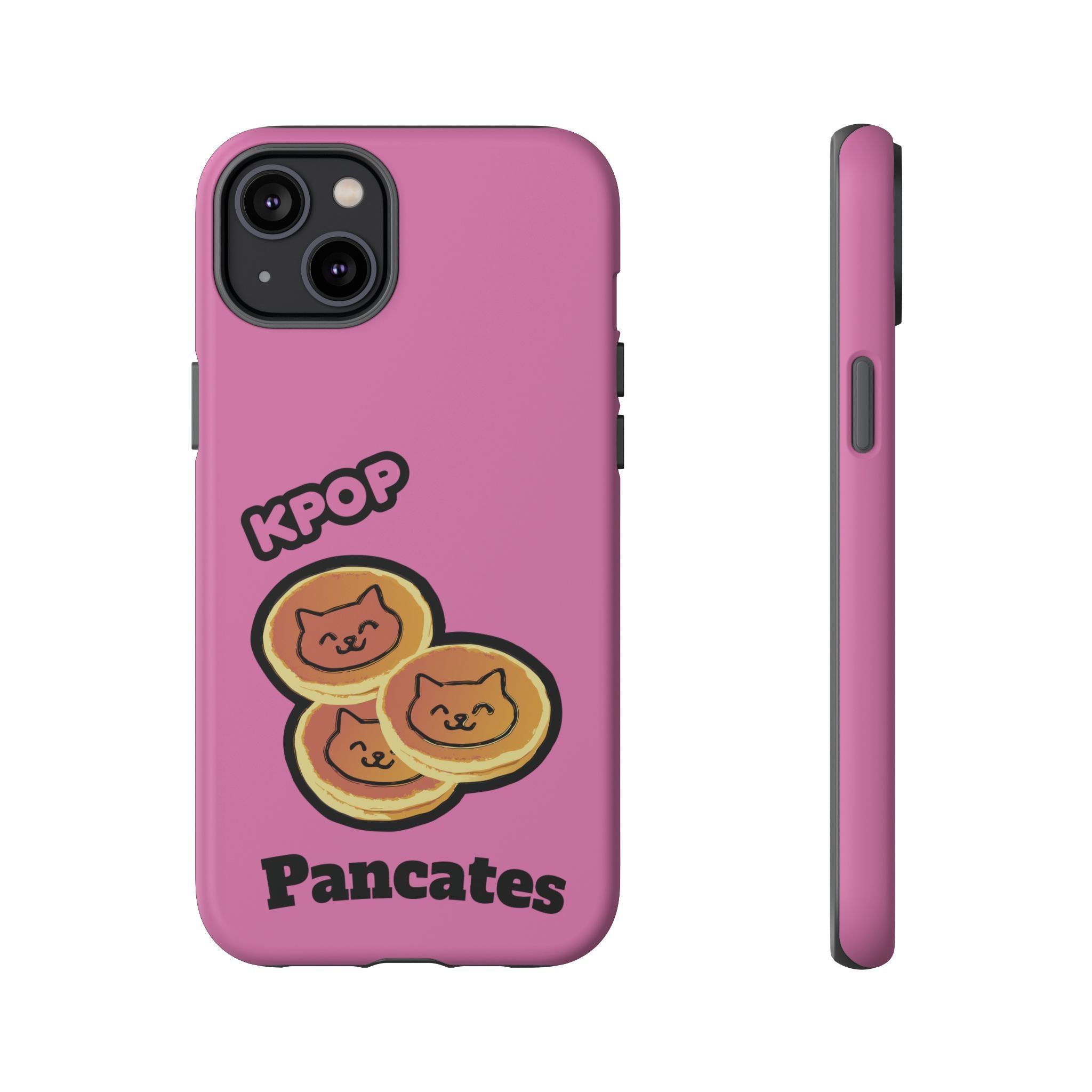 KPOP Style Pancates Pink Smartphone Tough Cases