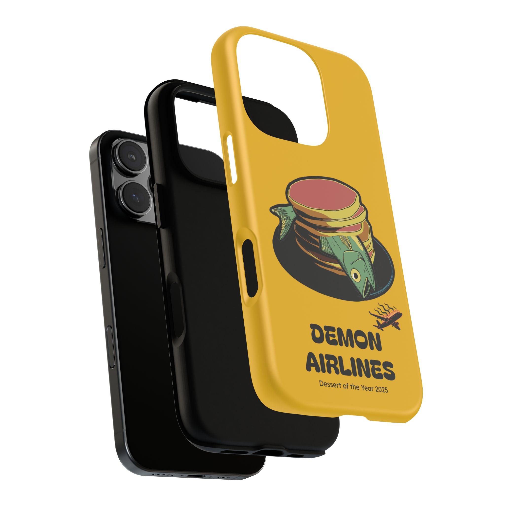 KPOP Style Fish Pancakes Yellow Smartphone Tough Cases