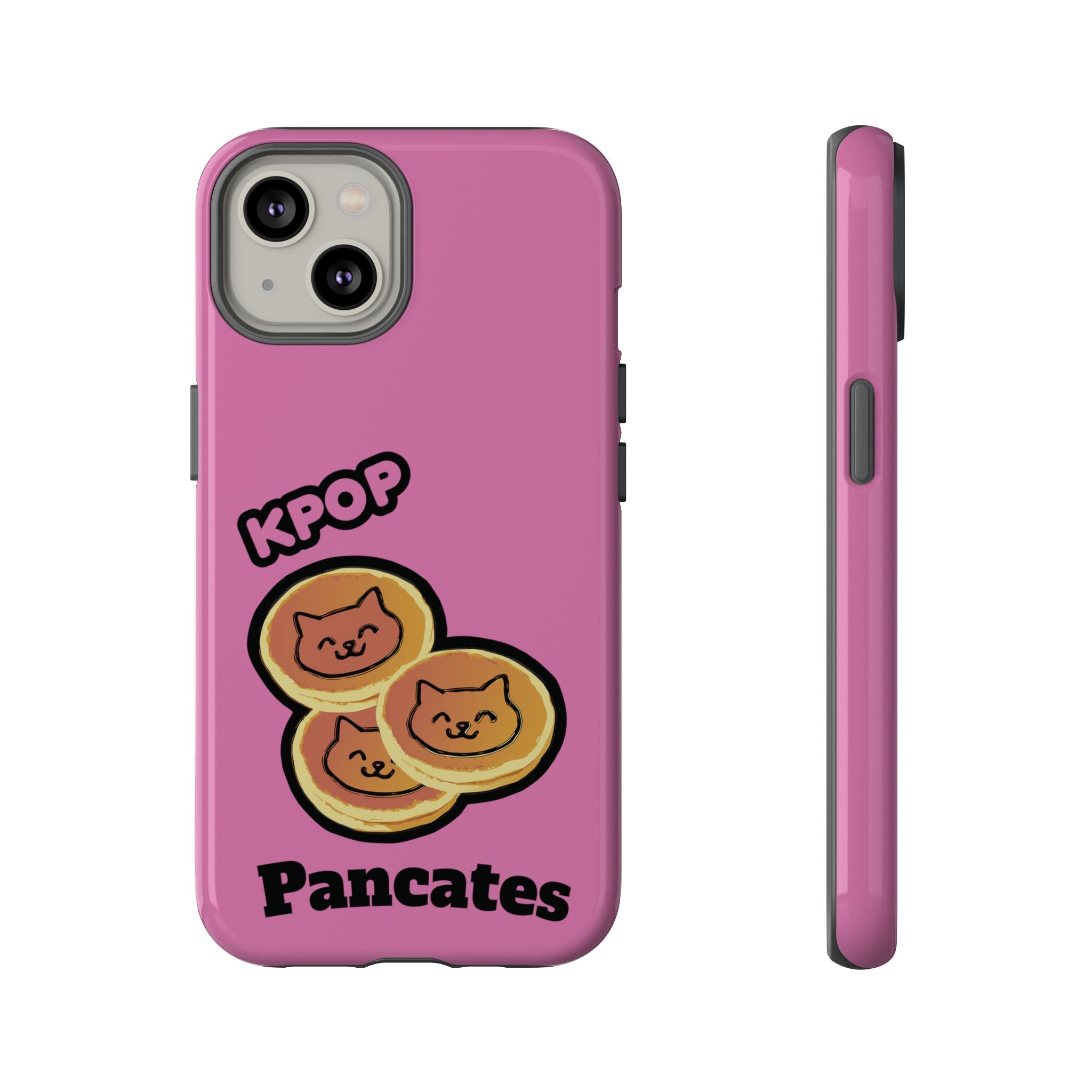 KPOP Style Pancates Pink Smartphone Tough Cases