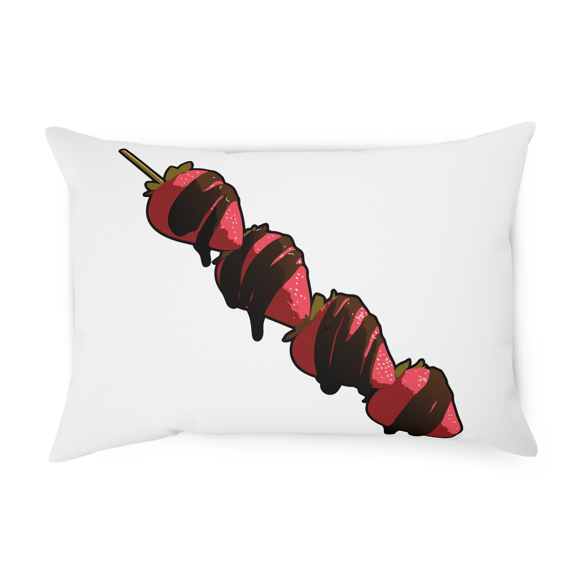 Fruchtspieß / Fruit Skewer Style Cushion / Kissen