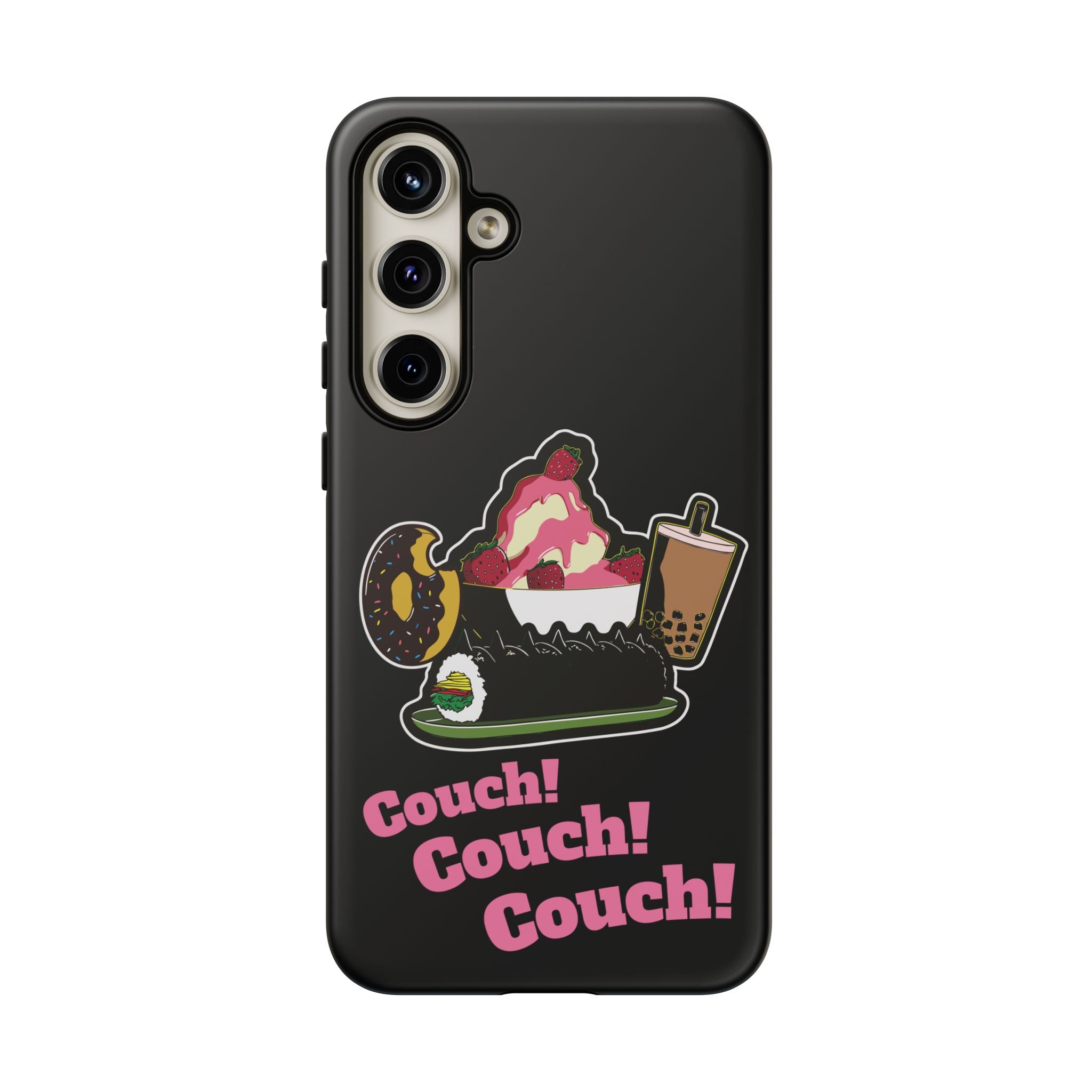 KPOP Style Black Couch Couch Couch Smartphone Tough Cases