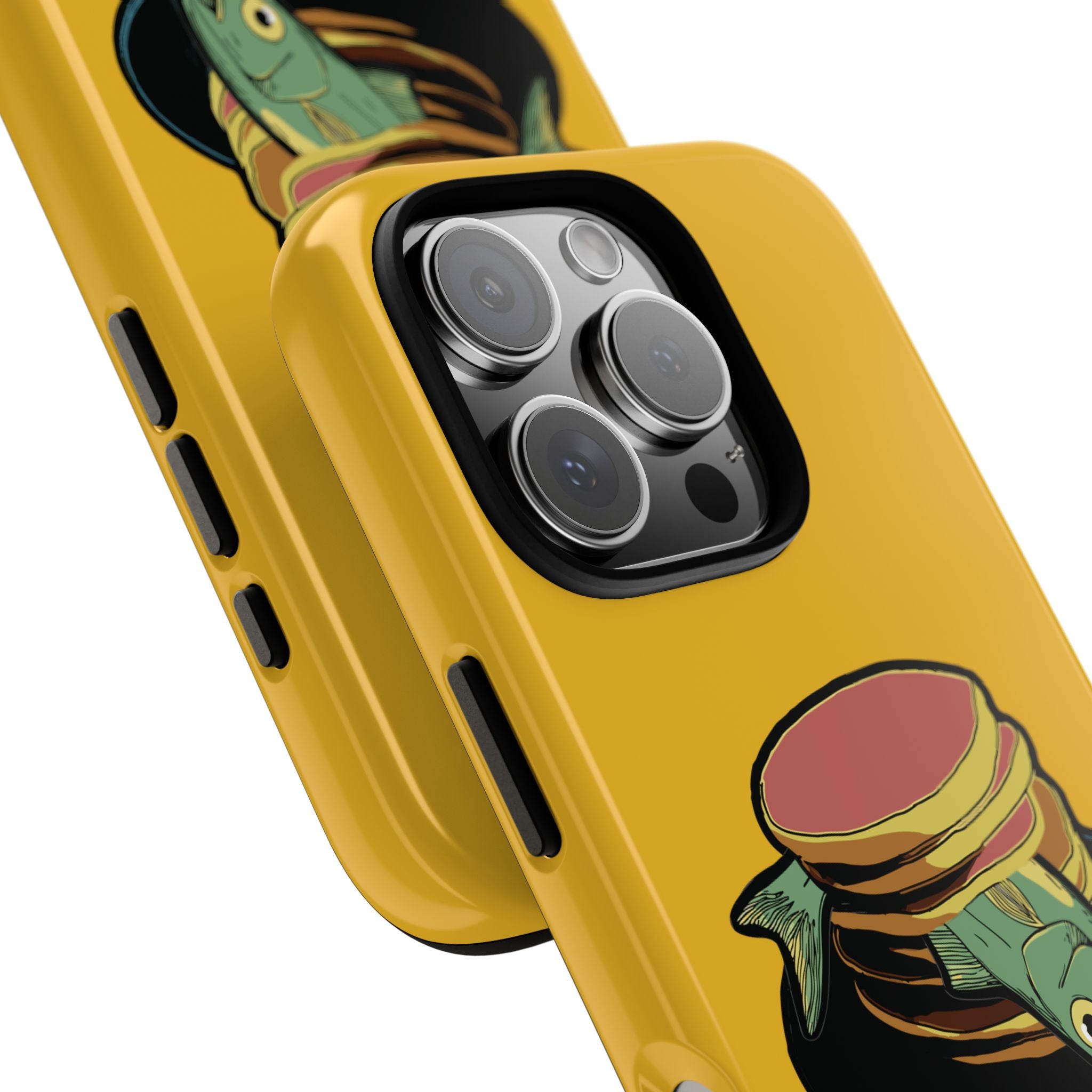 KPOP Style Fish Pancakes Yellow Smartphone Tough Cases