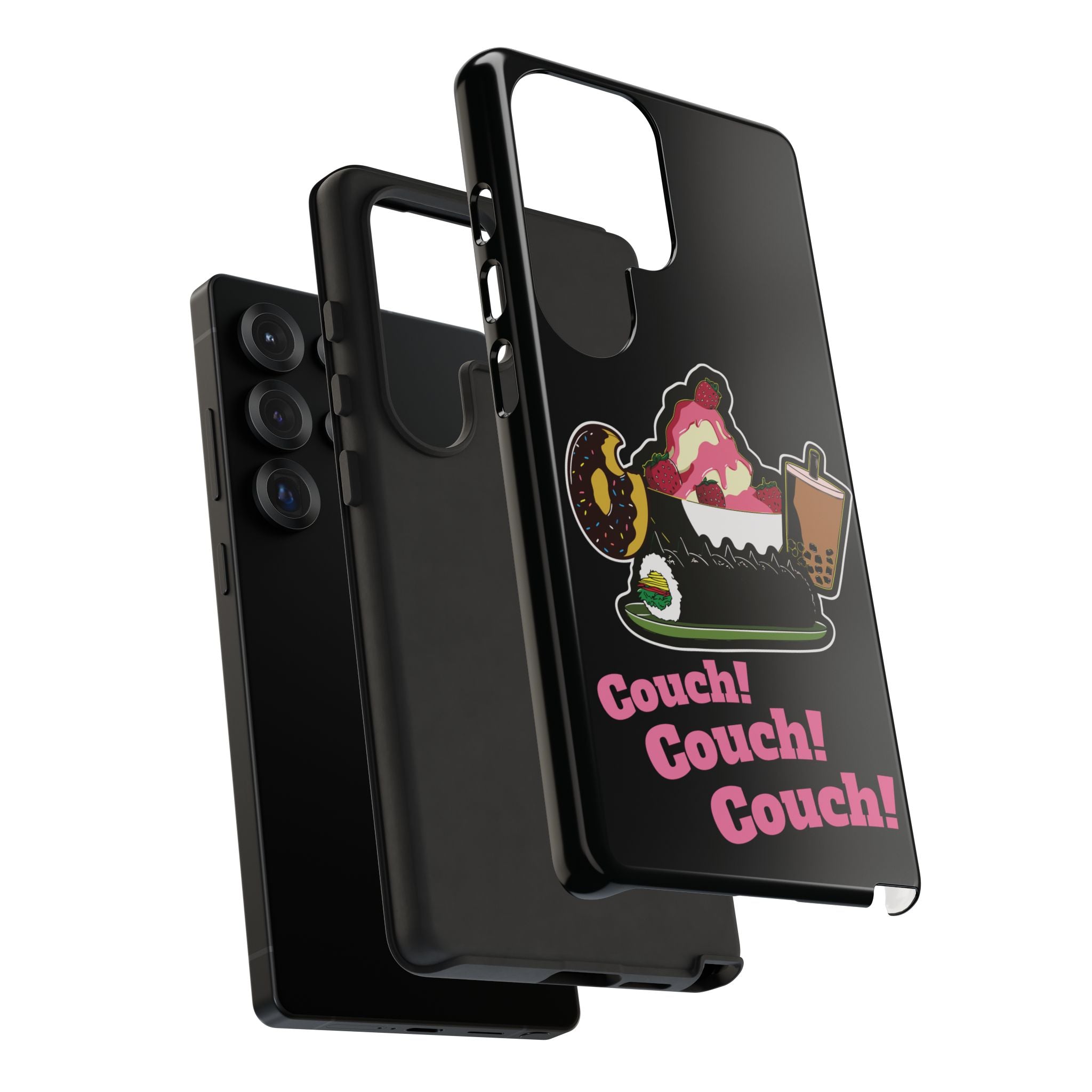KPOP Style Black Couch Couch Couch Smartphone Tough Cases