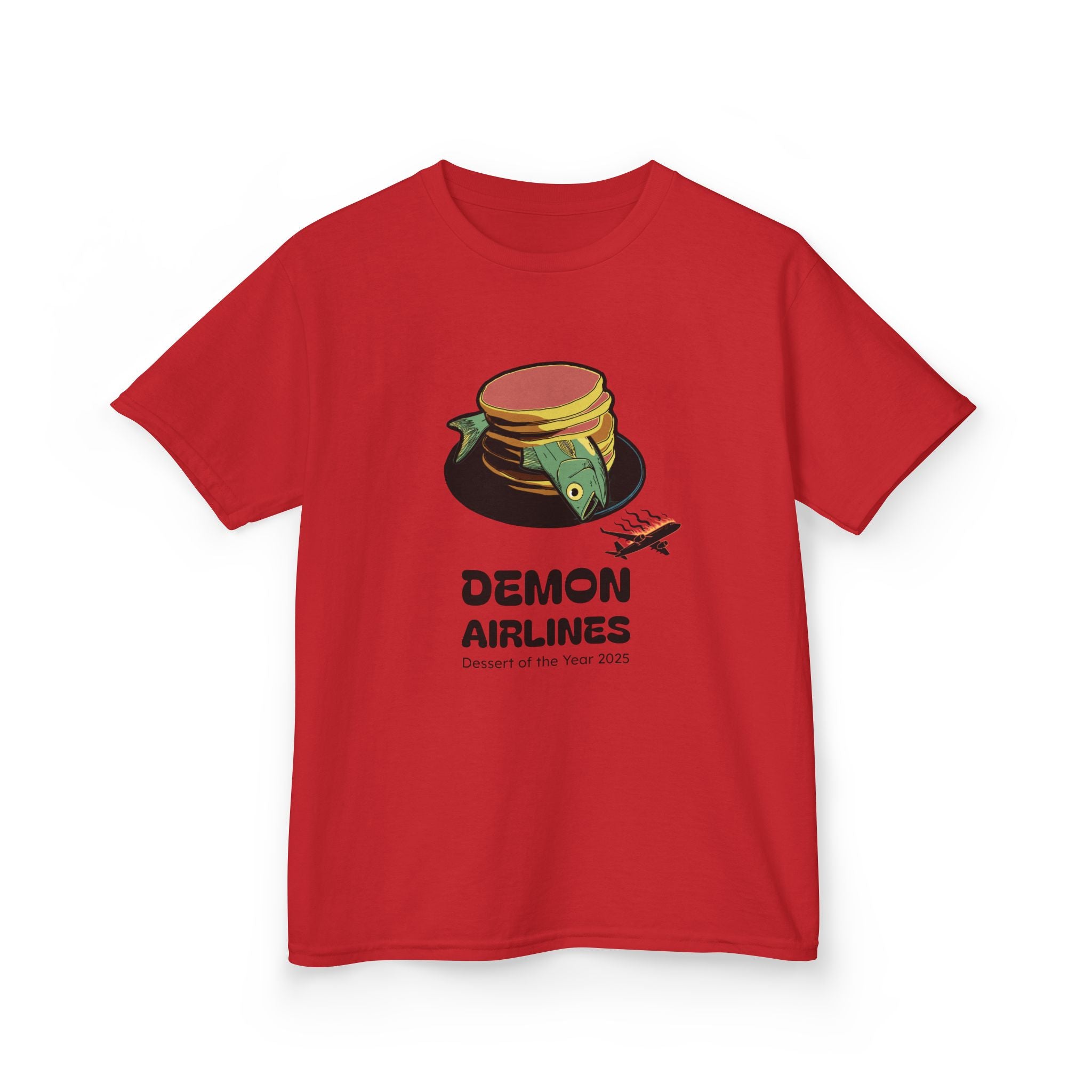 KPOP Style Fish Pancakes Kids Heavy Cotton™ Tee