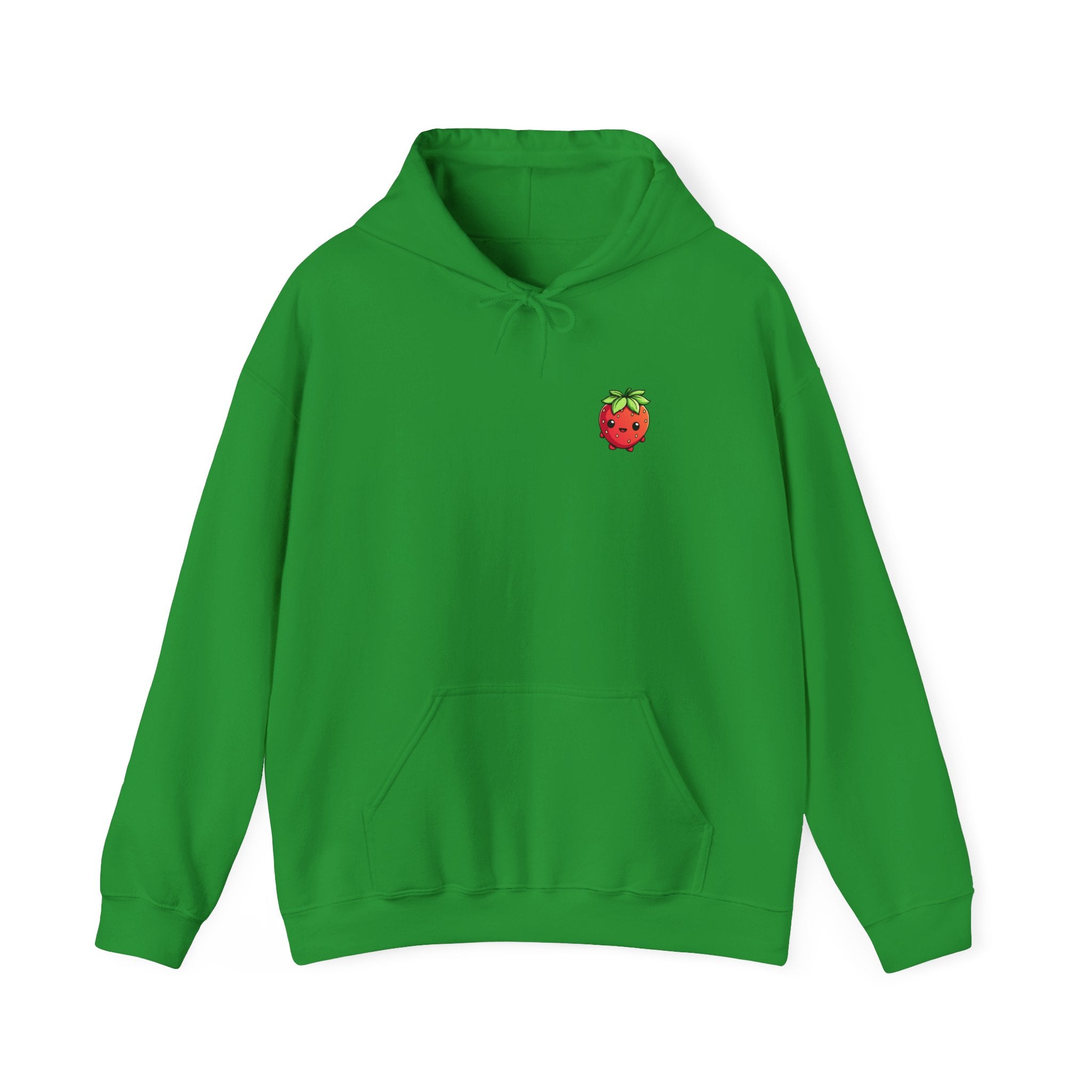 Strawberry / Erdbeer Minimampf Style Unisex Heavy Blend™ Hooded Sweatshirt