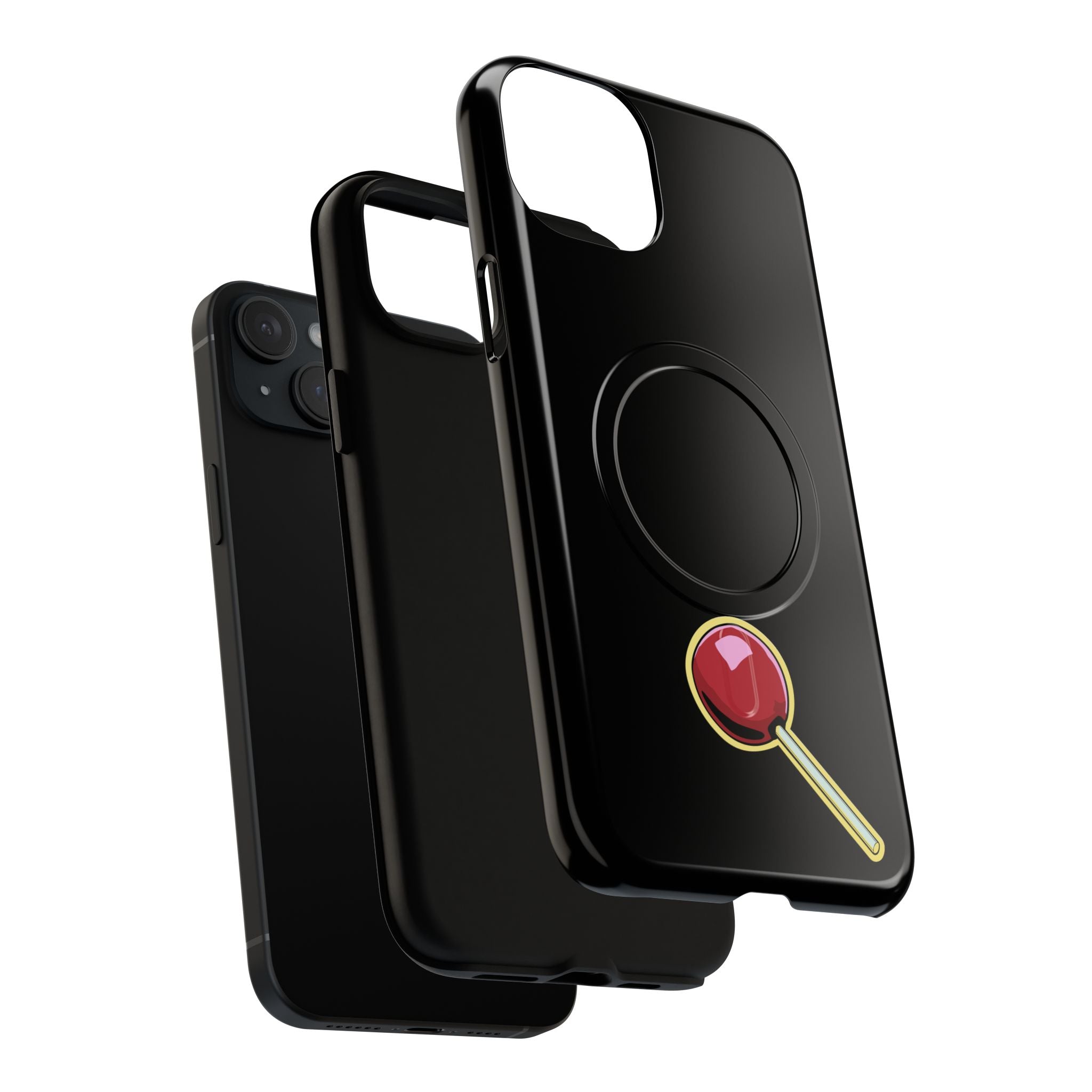 Lollipop Style Mobile Phone Tough Magnetic Cases