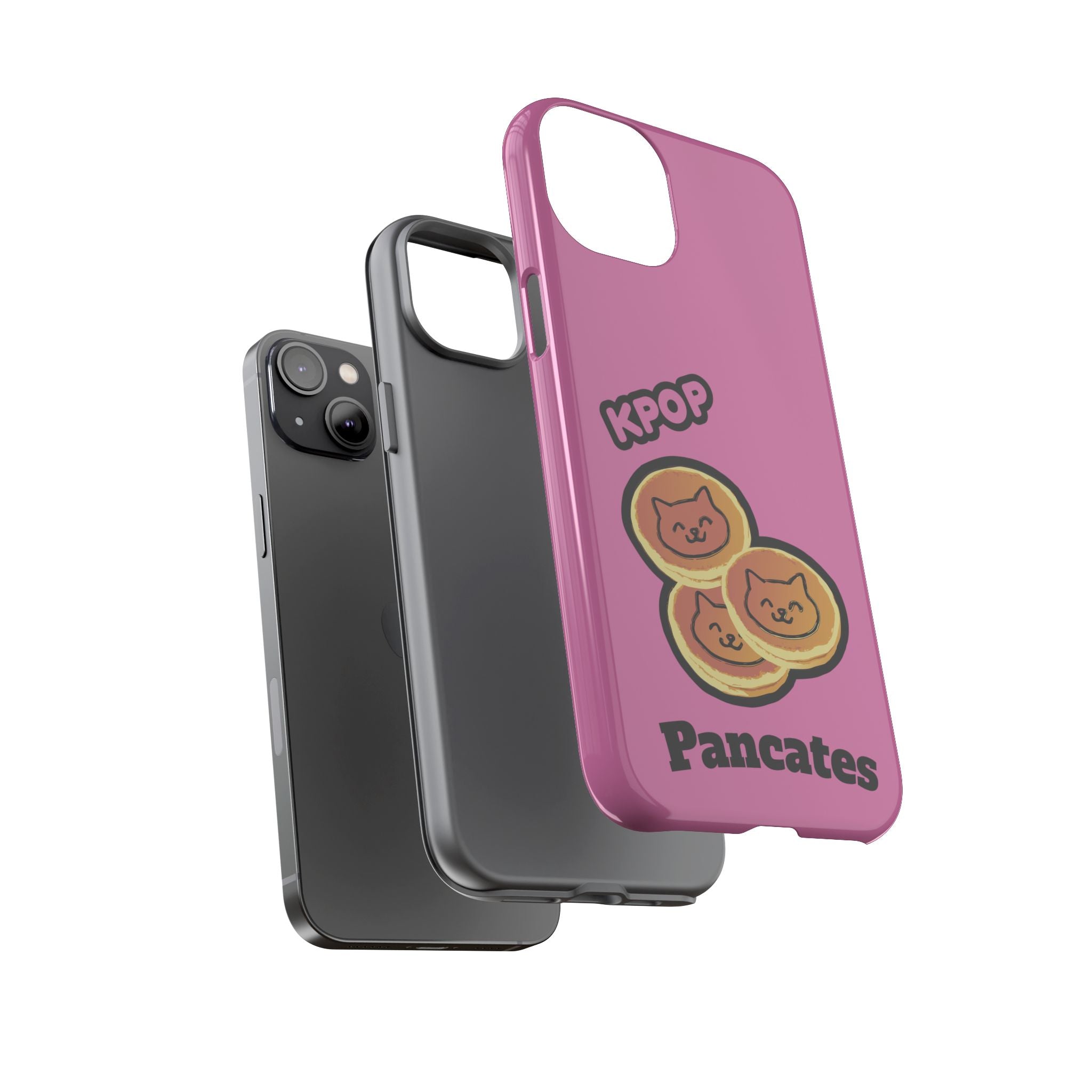 KPOP Style Pancates Pink Smartphone Tough Cases