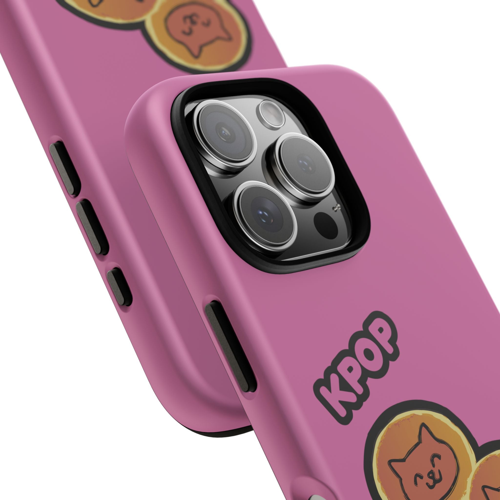 KPOP Style Pancates Pink Smartphone Tough Cases