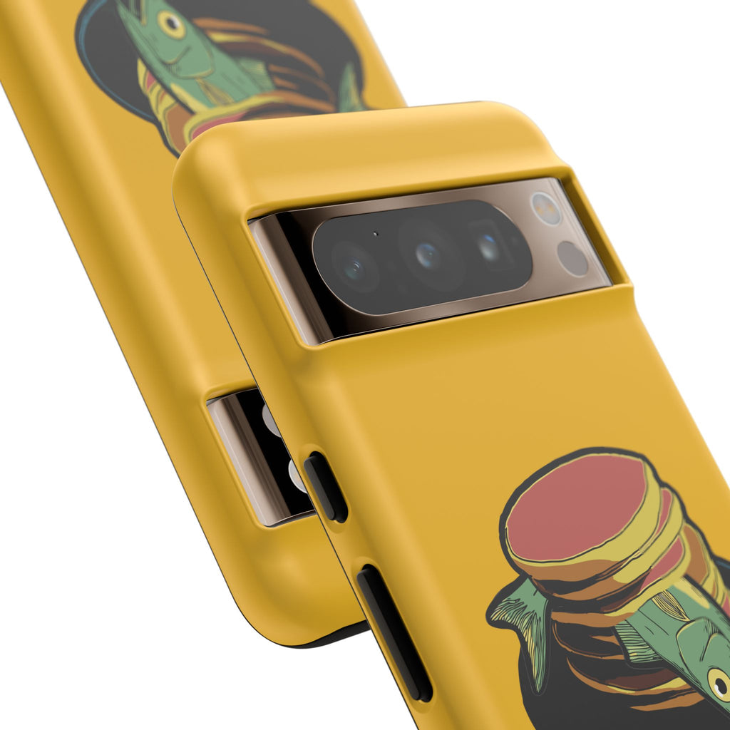 KPOP Style Fish Pancakes Yellow Smartphone Tough Cases