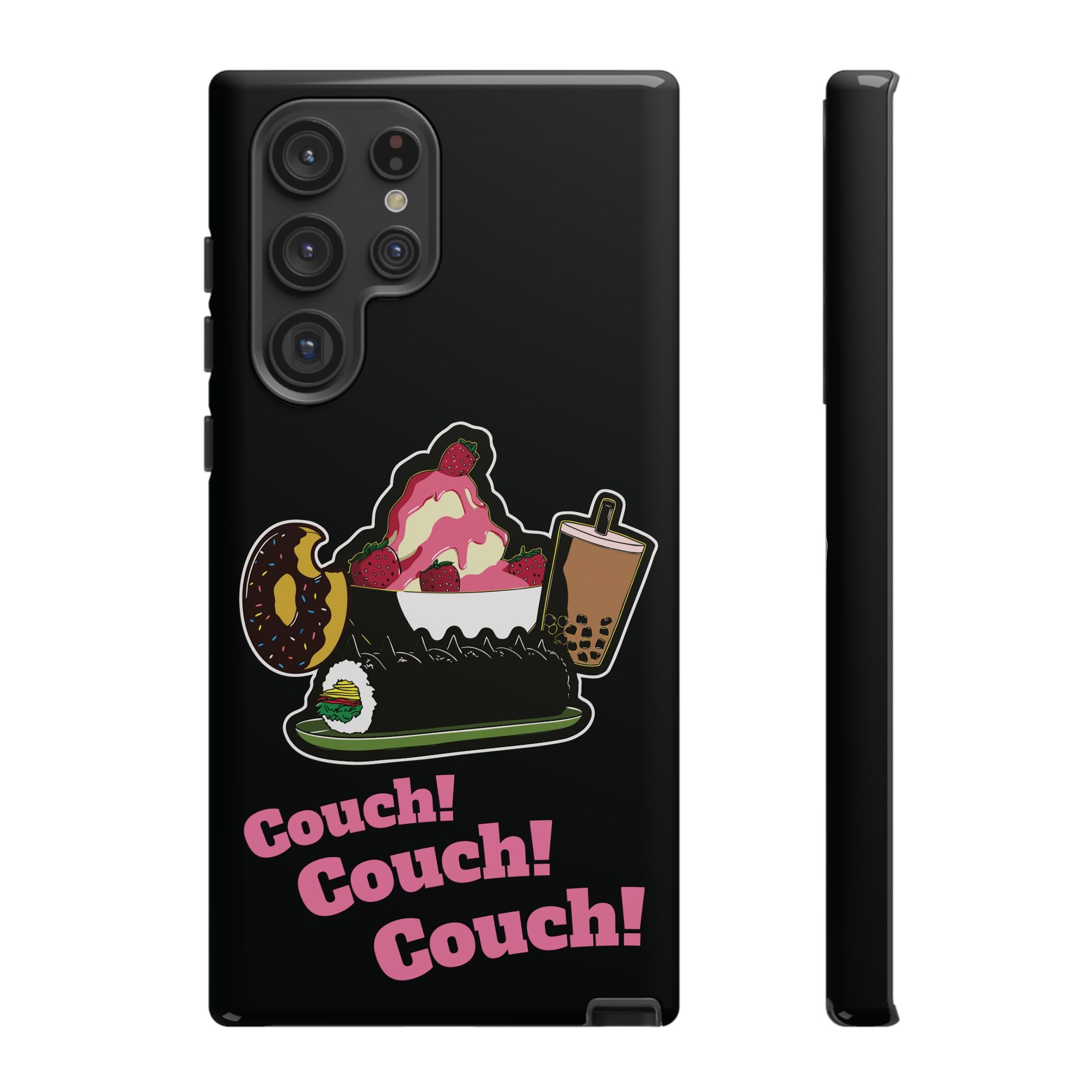 KPOP Style Black Couch Couch Couch Smartphone Tough Cases