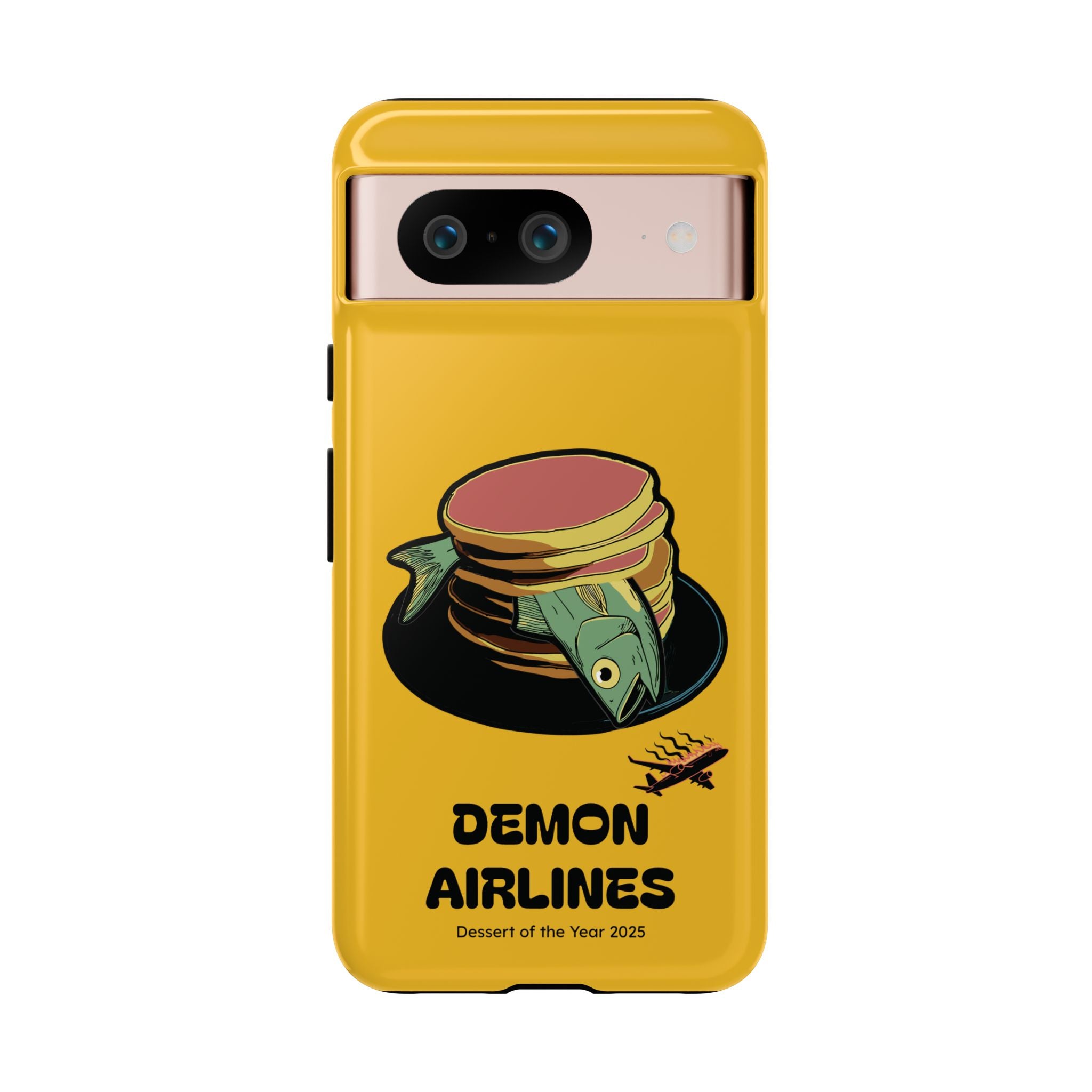 KPOP Style Fish Pancakes Yellow Smartphone Tough Cases