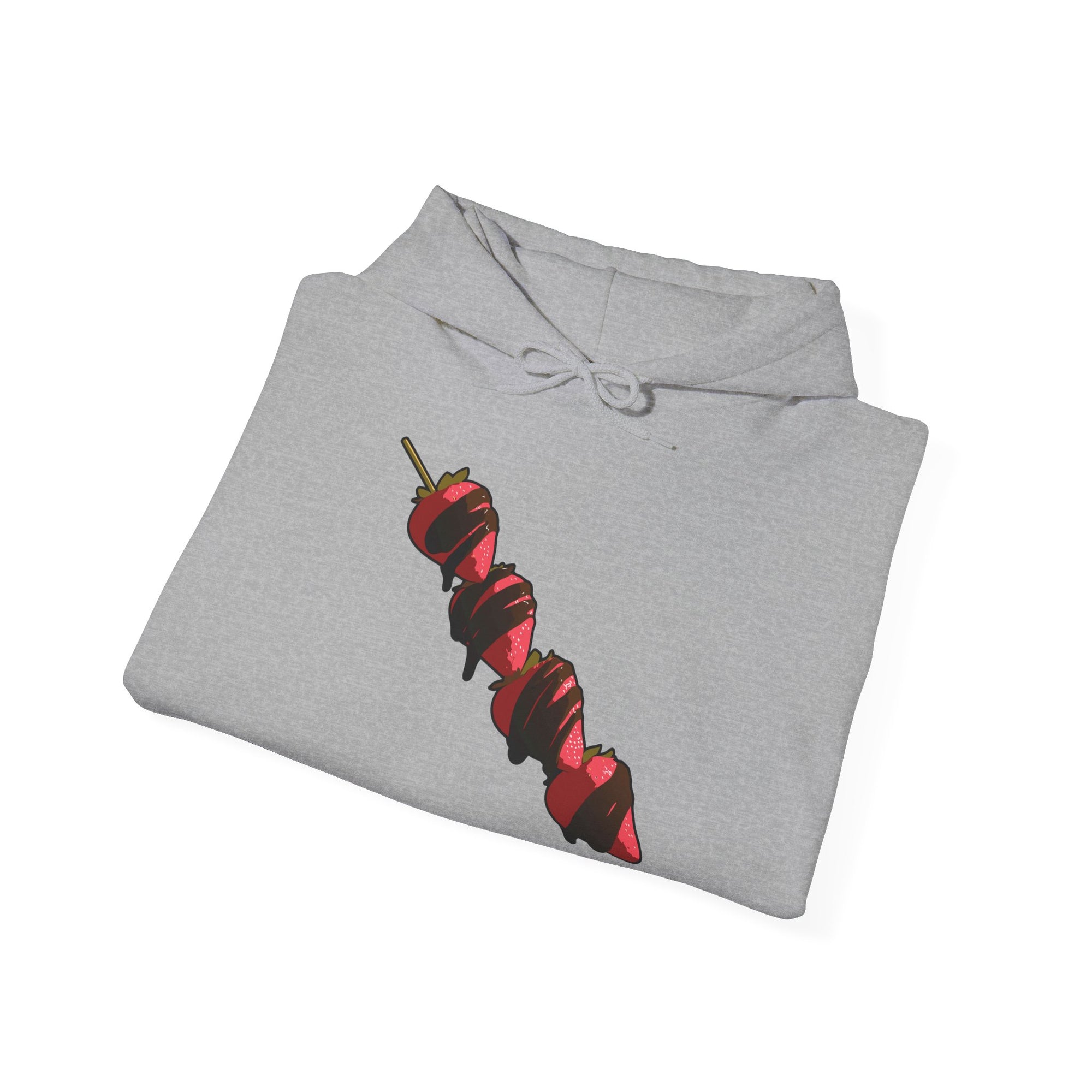 Erdbeer Fruchtspieß / Strawberry Fruit Skewer Style Unisex Heavy Blend™ Hooded Sweatshirt