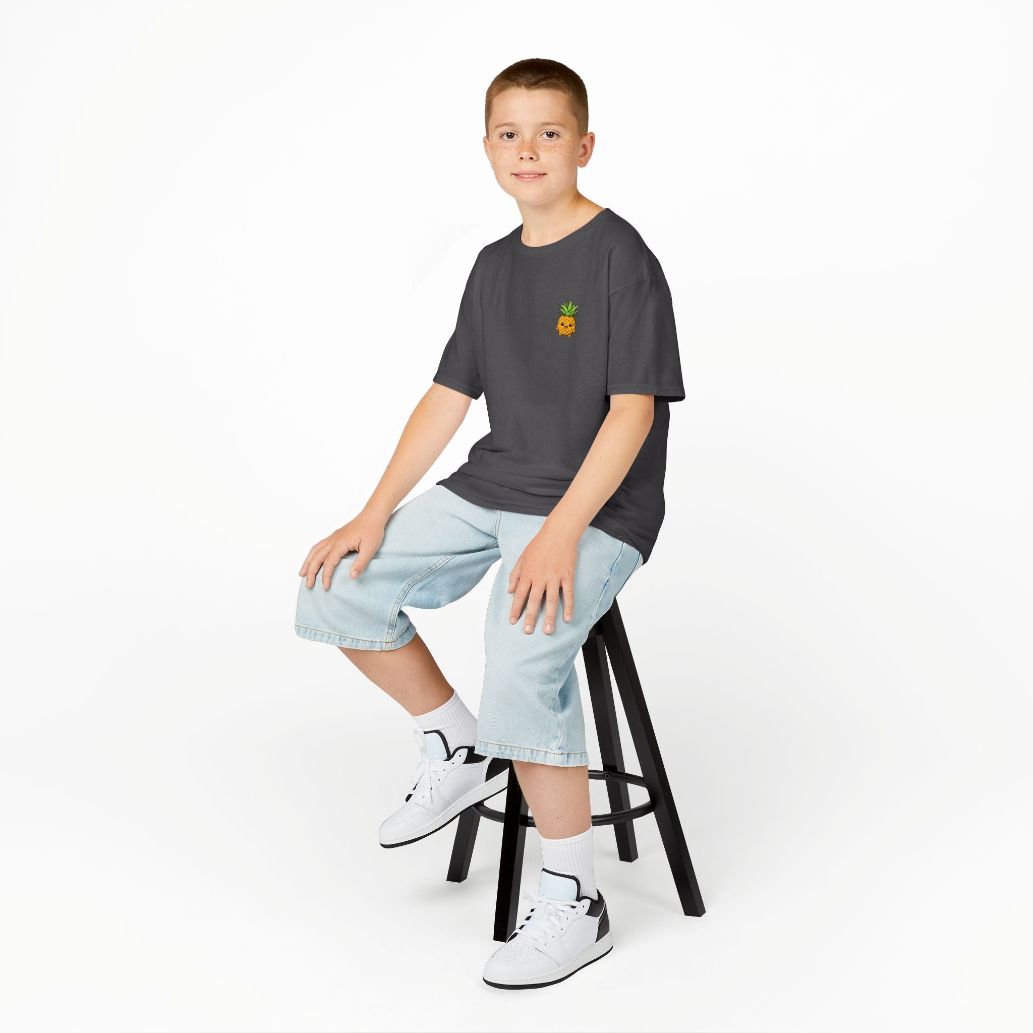 Pineapple / Ananas Minimampf Cartoon Kids Heavy Cotton™ Tee