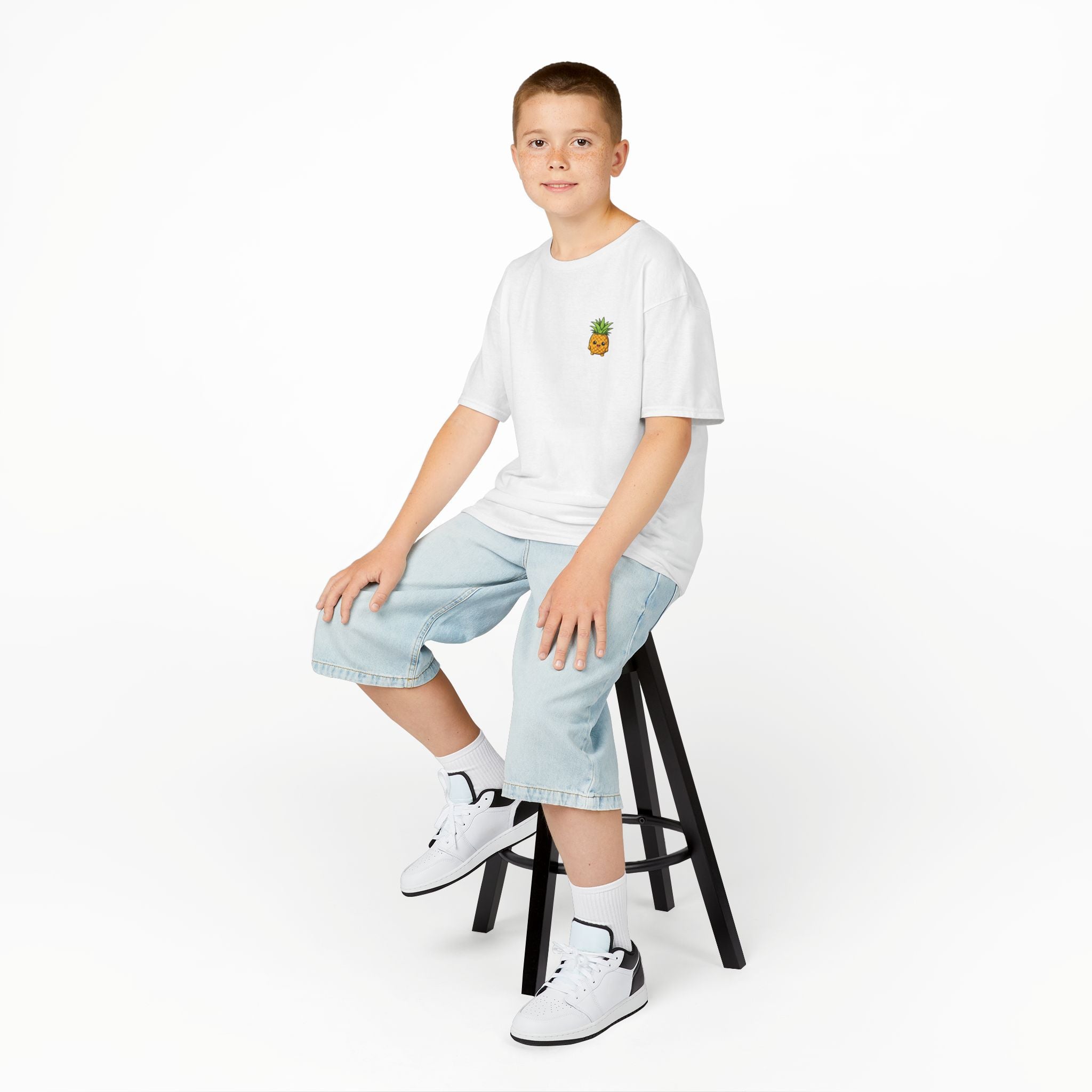 Pineapple / Ananas Minimampf Cartoon Kids Heavy Cotton™ Tee