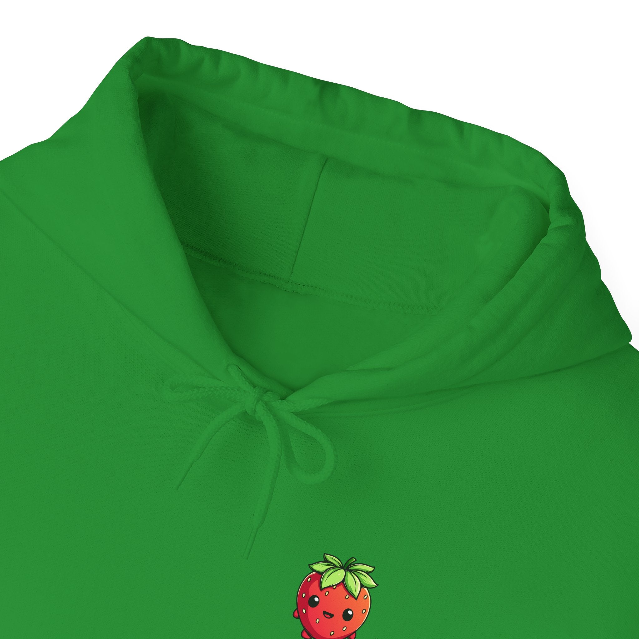 Strawberry / Erdbeer Minimampf Style Unisex Heavy Blend™ Hooded Sweatshirt