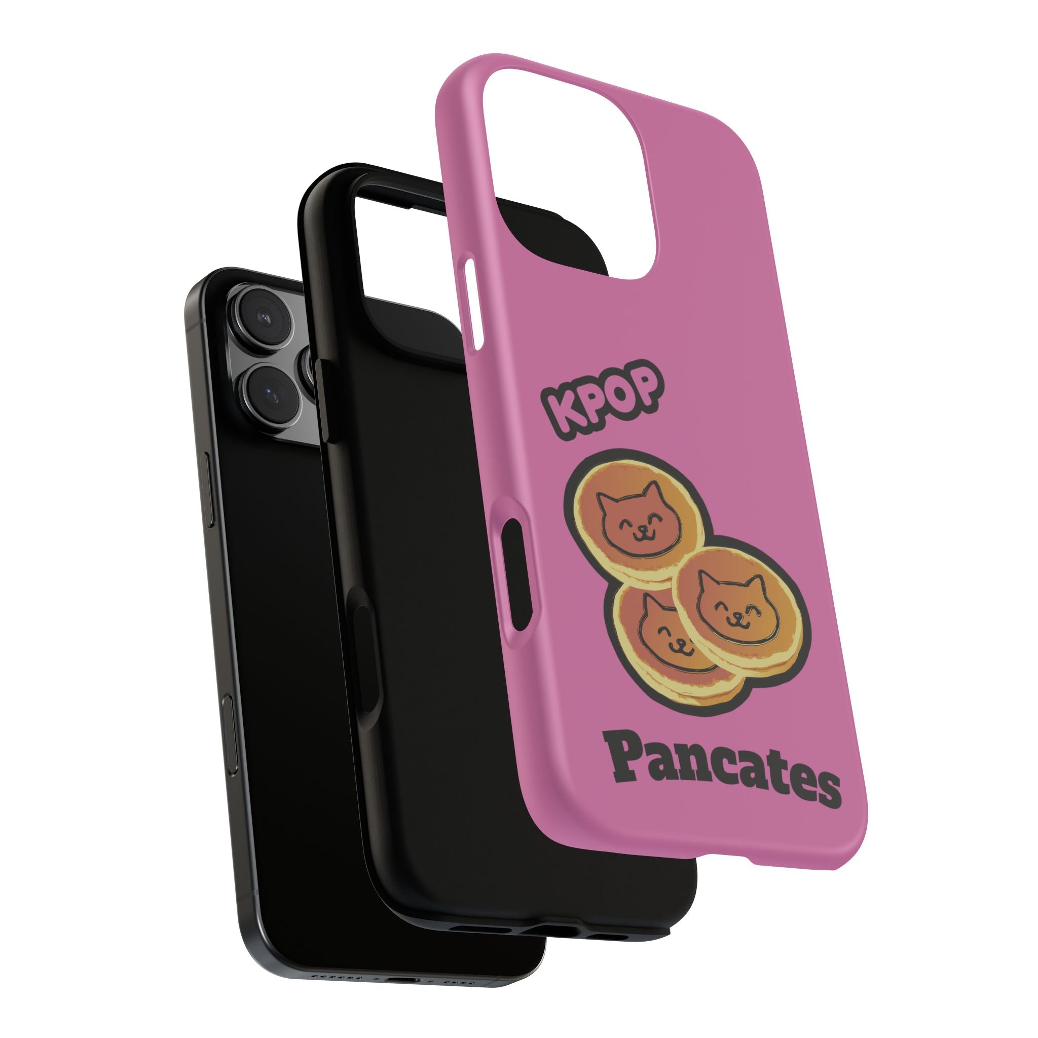 KPOP Style Pancates Pink Smartphone Tough Cases