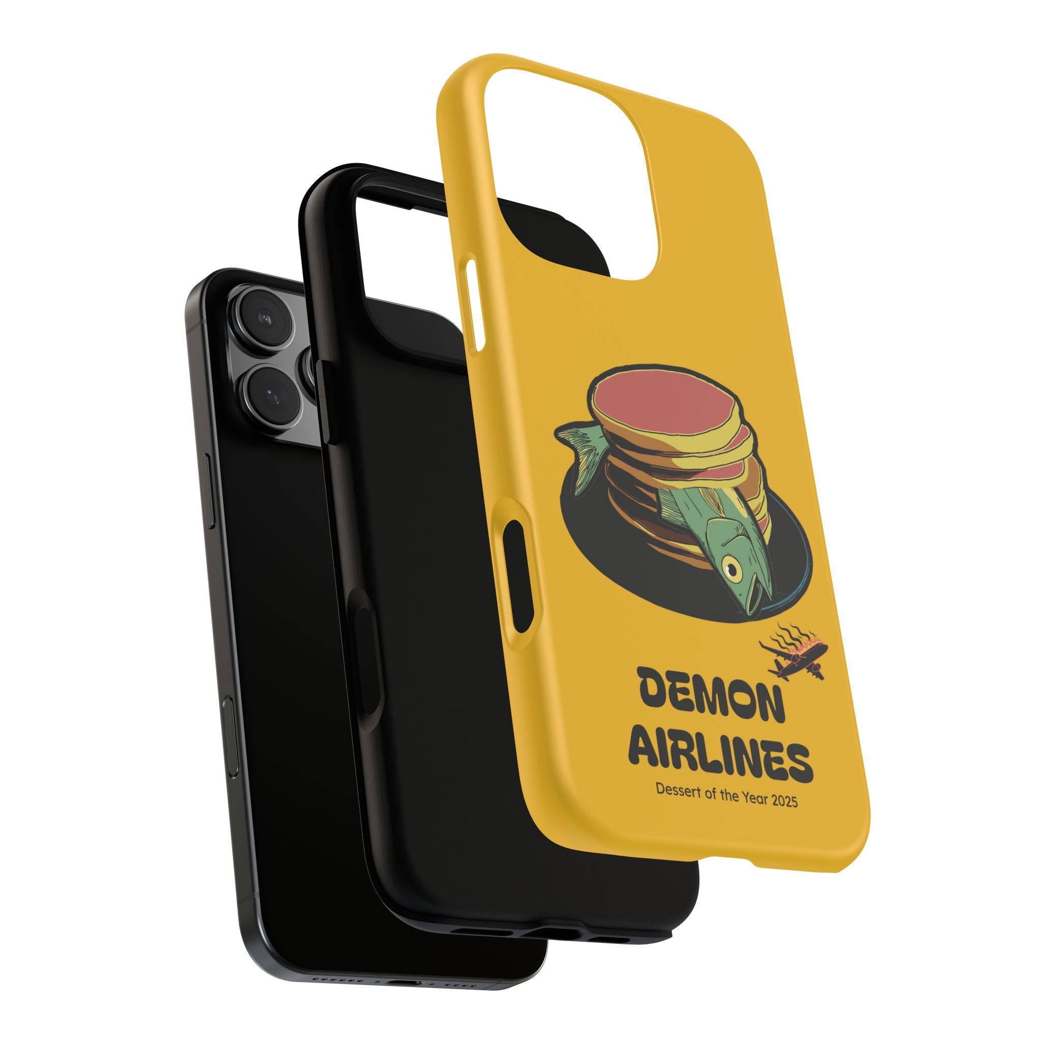 KPOP Style Fish Pancakes Yellow Smartphone Tough Cases