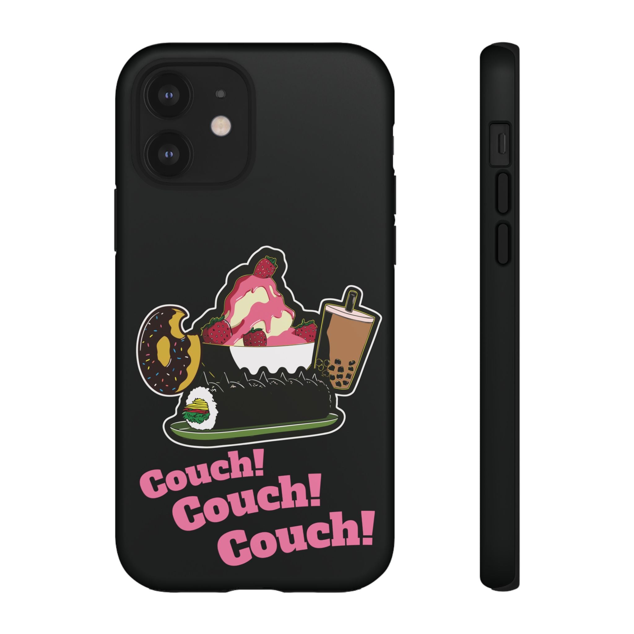 KPOP Style Black Couch Couch Couch Smartphone Tough Cases