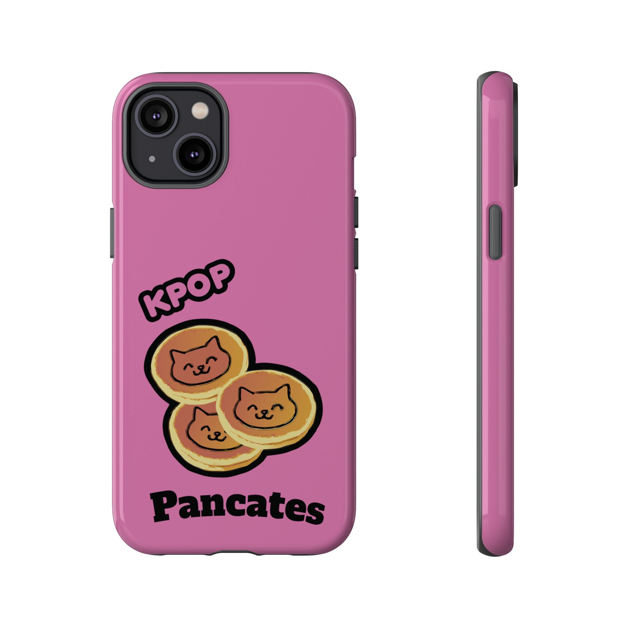 KPOP Style Pancates Pink Smartphone Tough Cases